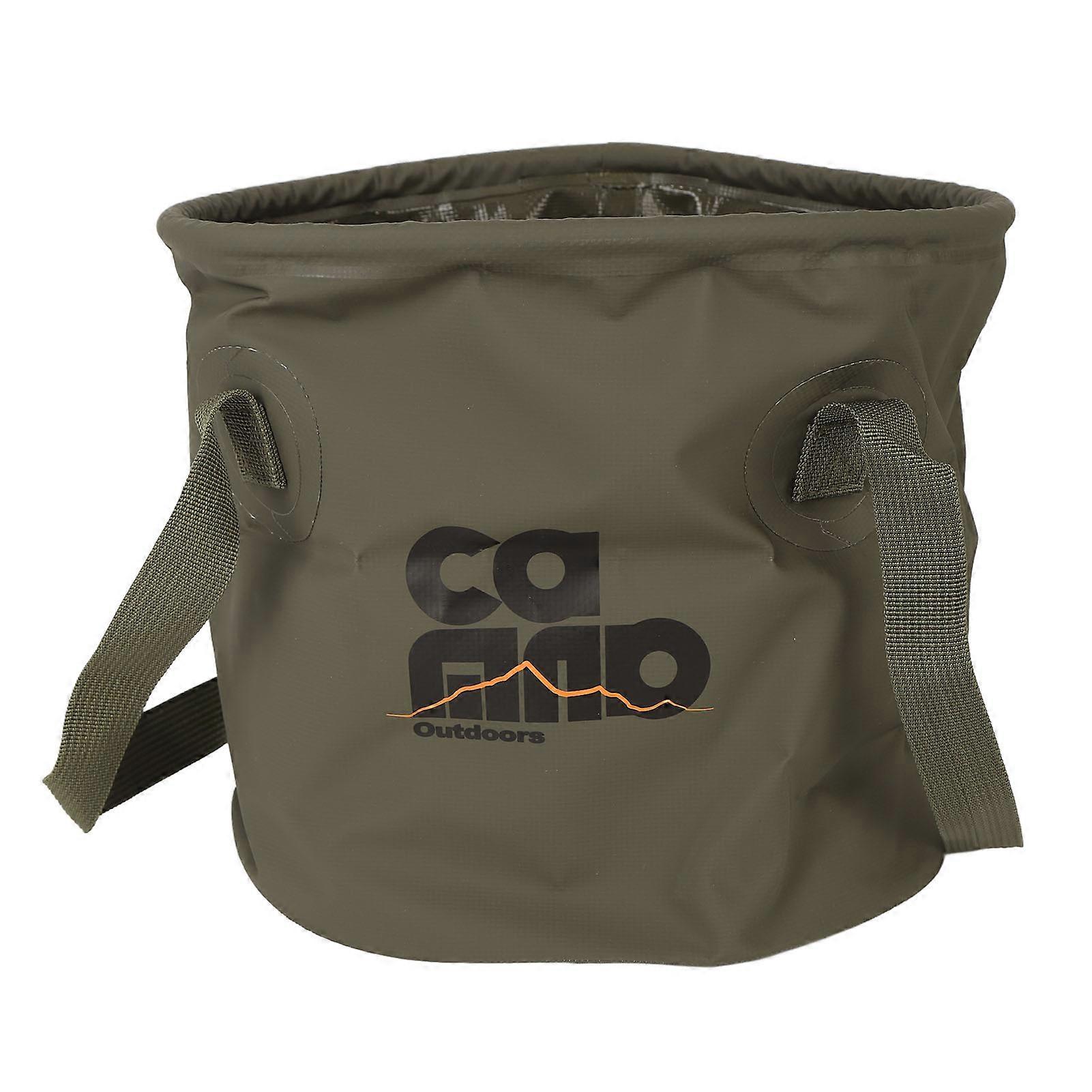 OD Green Camping Collapsible Bucket, Portable Folding Water Storage Bucket for Fishing and Travel, Small Size 10L