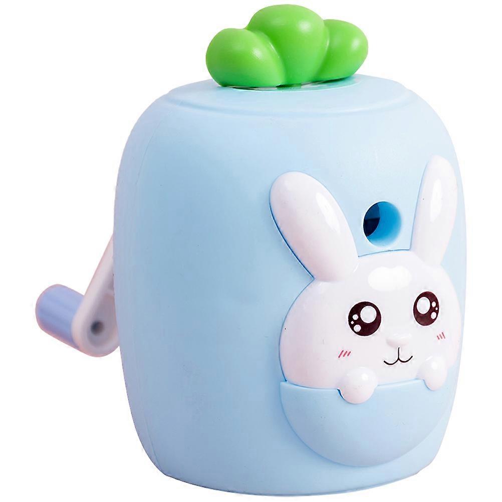 Stationery Pencil Sharpener Portable Manual Operation Carrot Shaped Students 1Pack