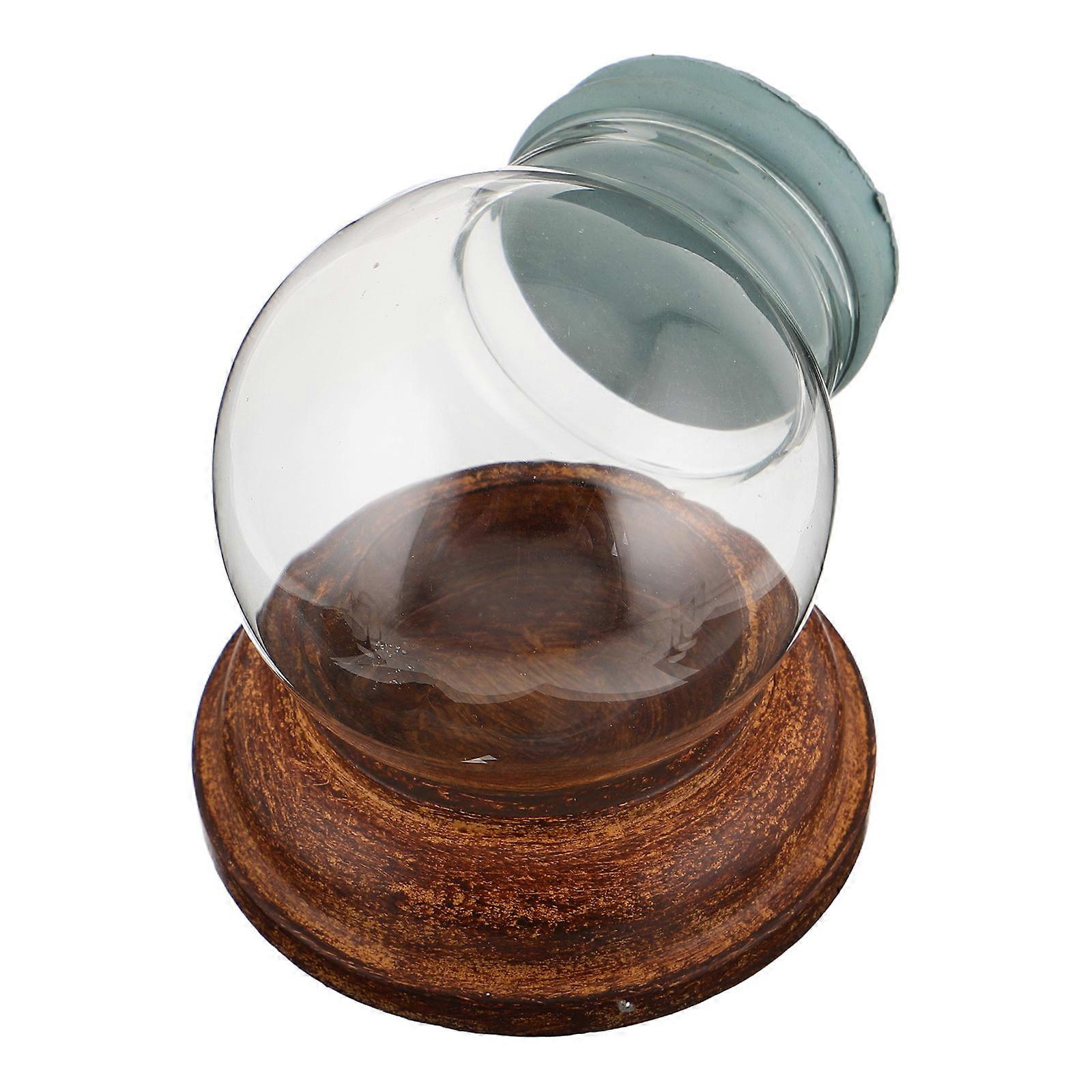Small Snow Globes For Kids Round Base Diy Design Holiday Decorations 8.80X7.40X7.40CM 1Pcs