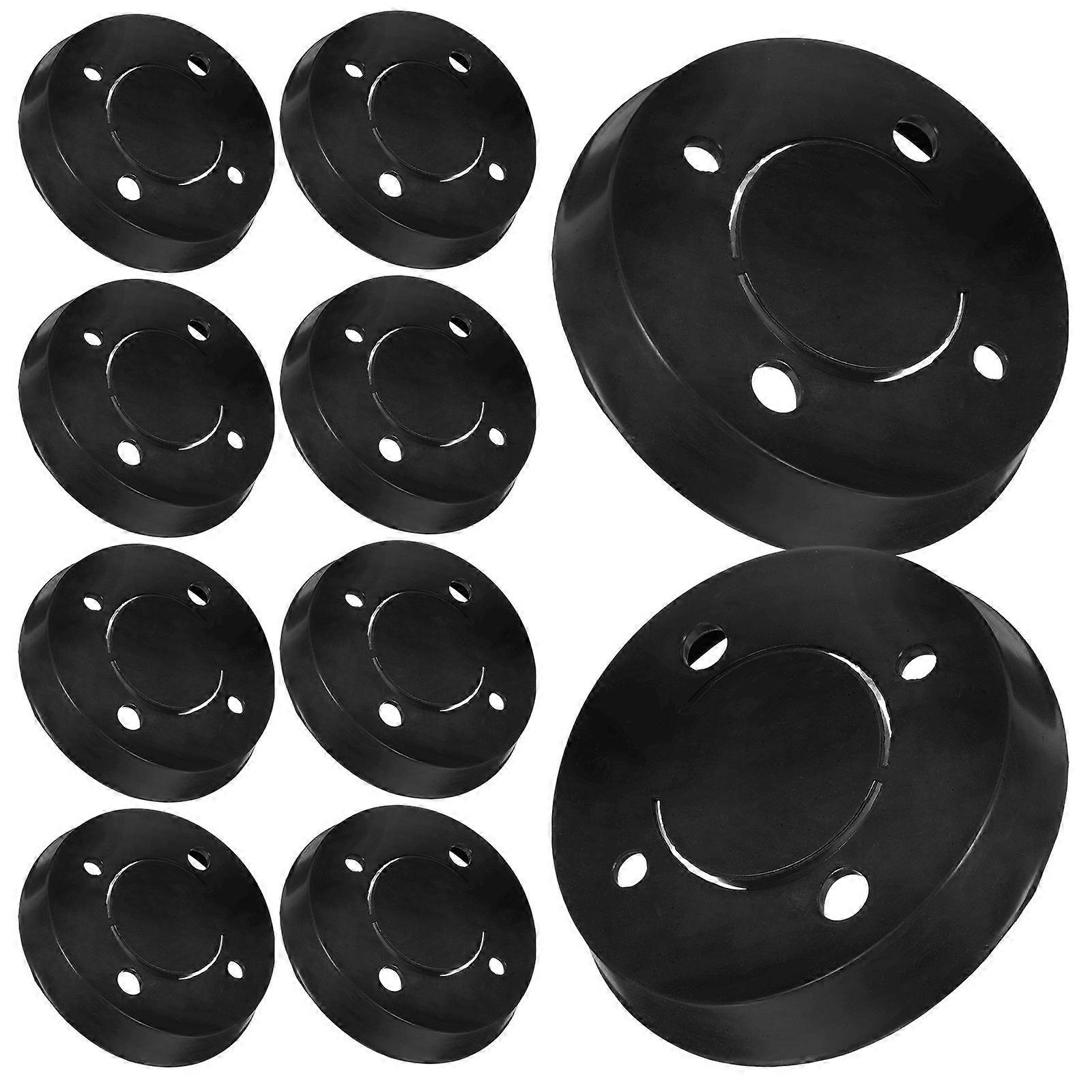 10Pcs Universal Cup Leather Pump Seal Cup for Replacement Water Pump Seal Cup