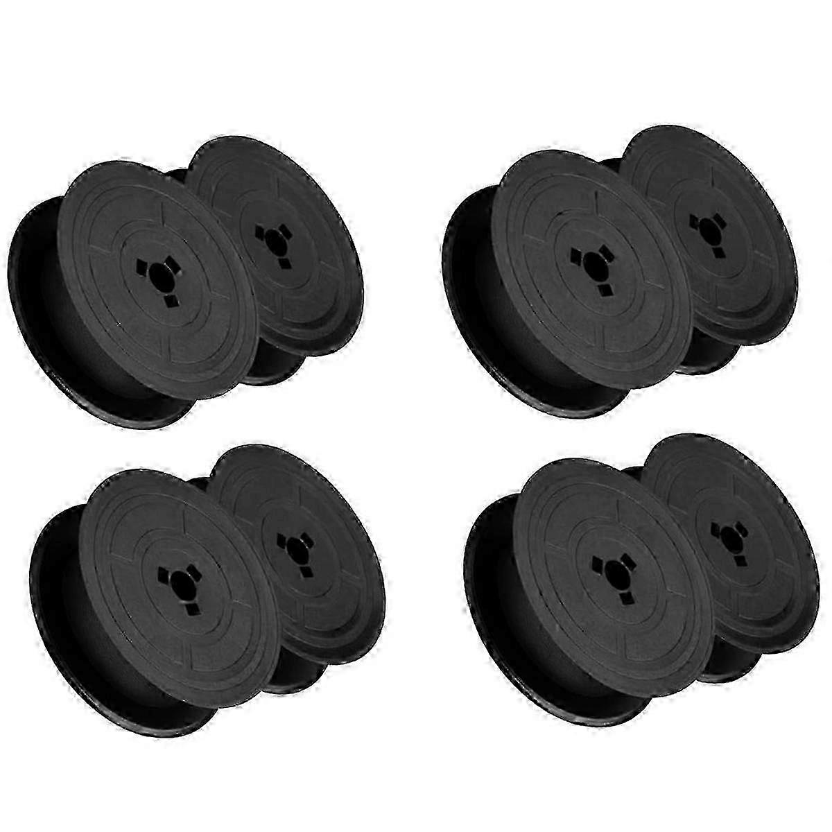 suitable for lettera typewriter 4pcs gr4 twin spool typewriter ribbon replacement (black)