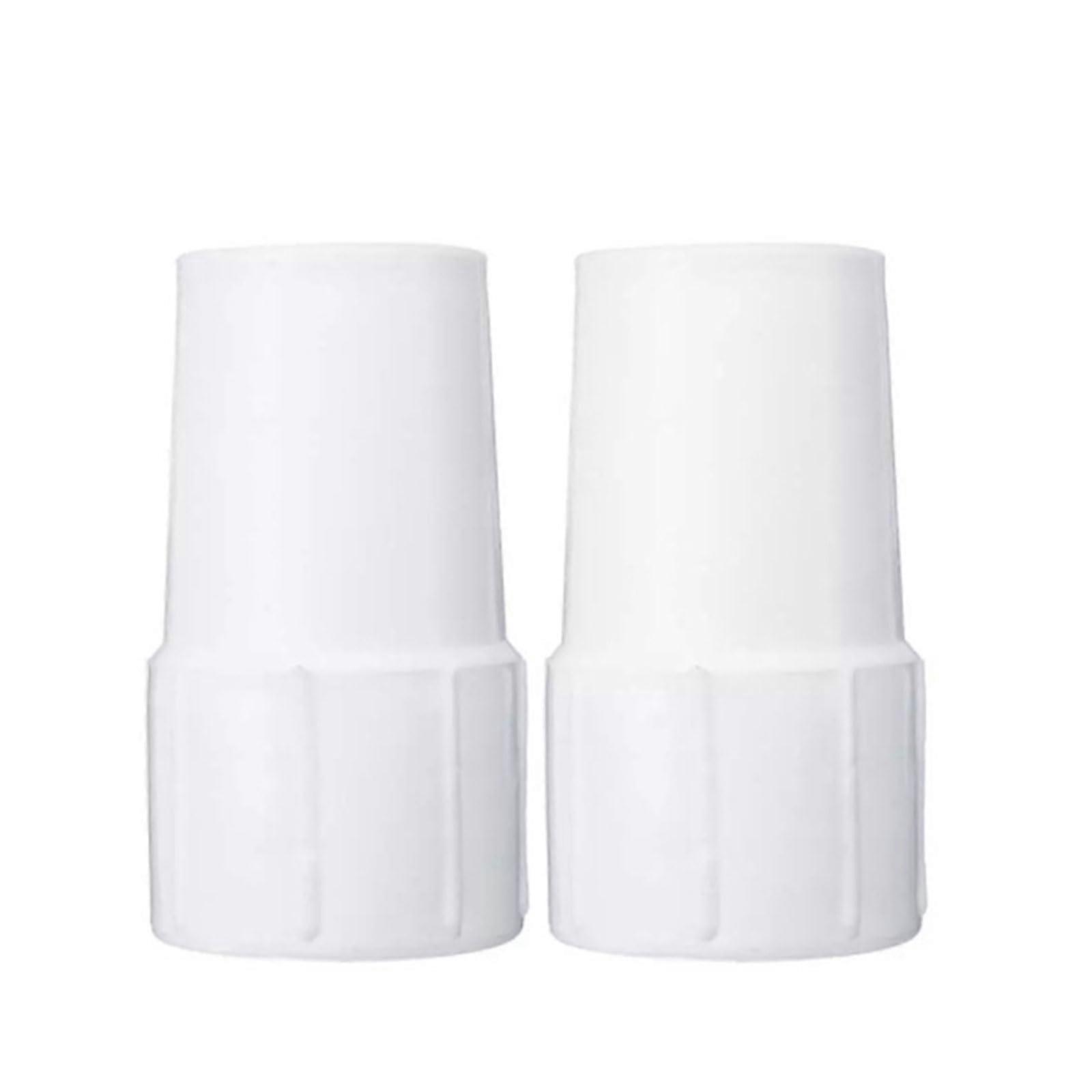 Pool skimmer hose attachments, 38mm connection, pool hose adapter, pool hose end cuff, suitable for efficient pool cleaning. Two pieces.