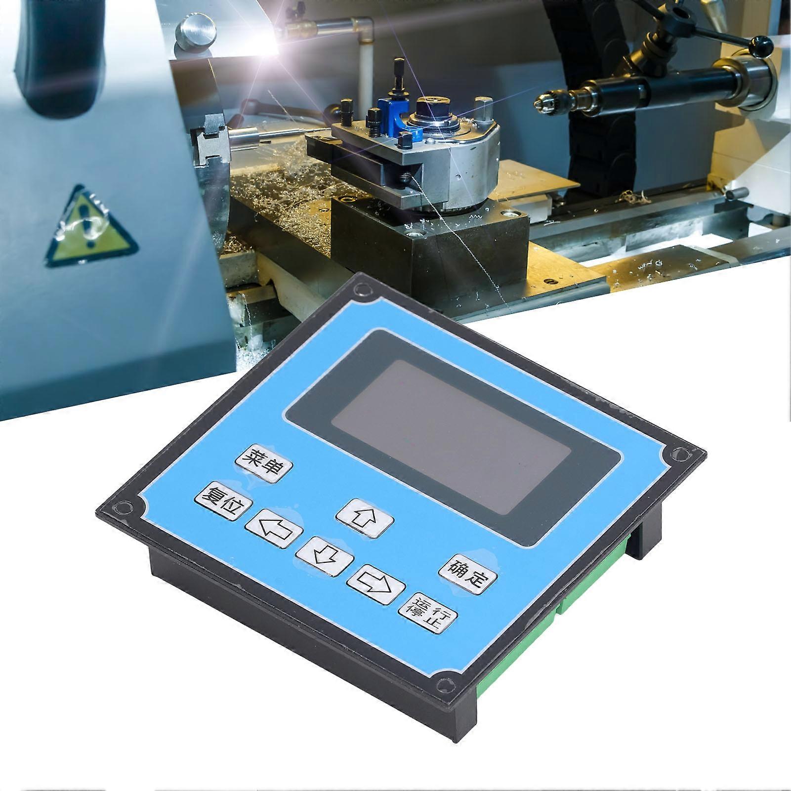 Programmable Step Servo Motor Controller LCD Display Tight Connection Motor Control Panel PLC Controller DC12V‑36V