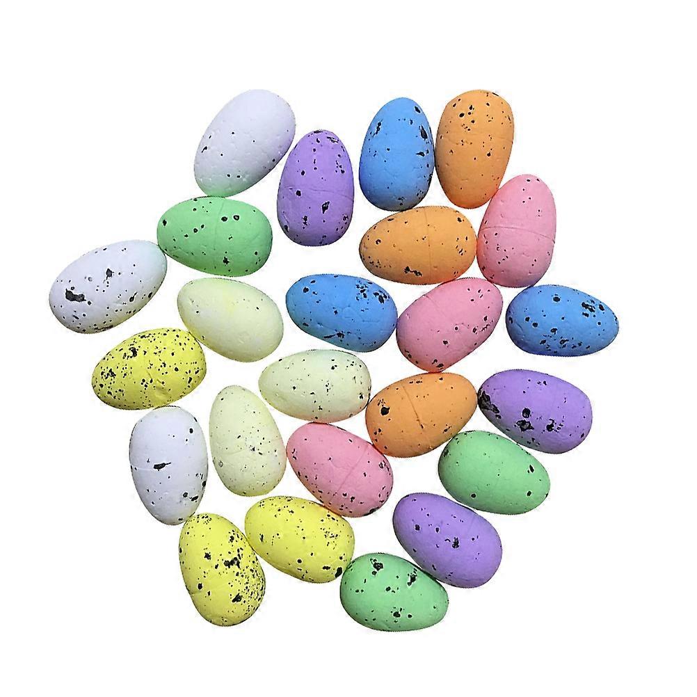 Fake Quails Eggs Easter Celebration Home Decoration Egg-shaped DIY Props 1Set 150Pcs
