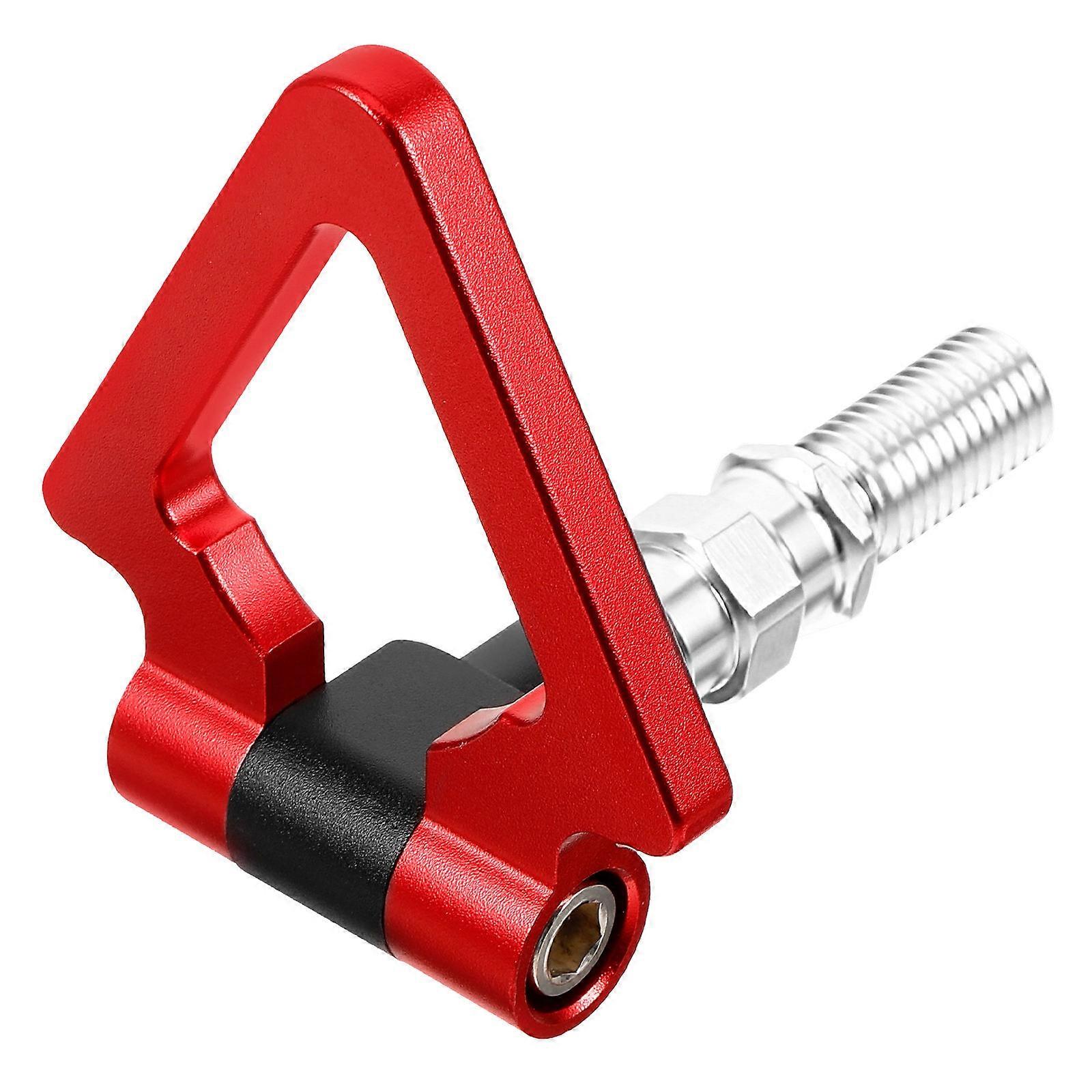 Automobile Tow Hooks Heavy Duty Car Front Bumper Tow Hook Red 20.50X9.00X2.60CM Load Bearing 1Pack