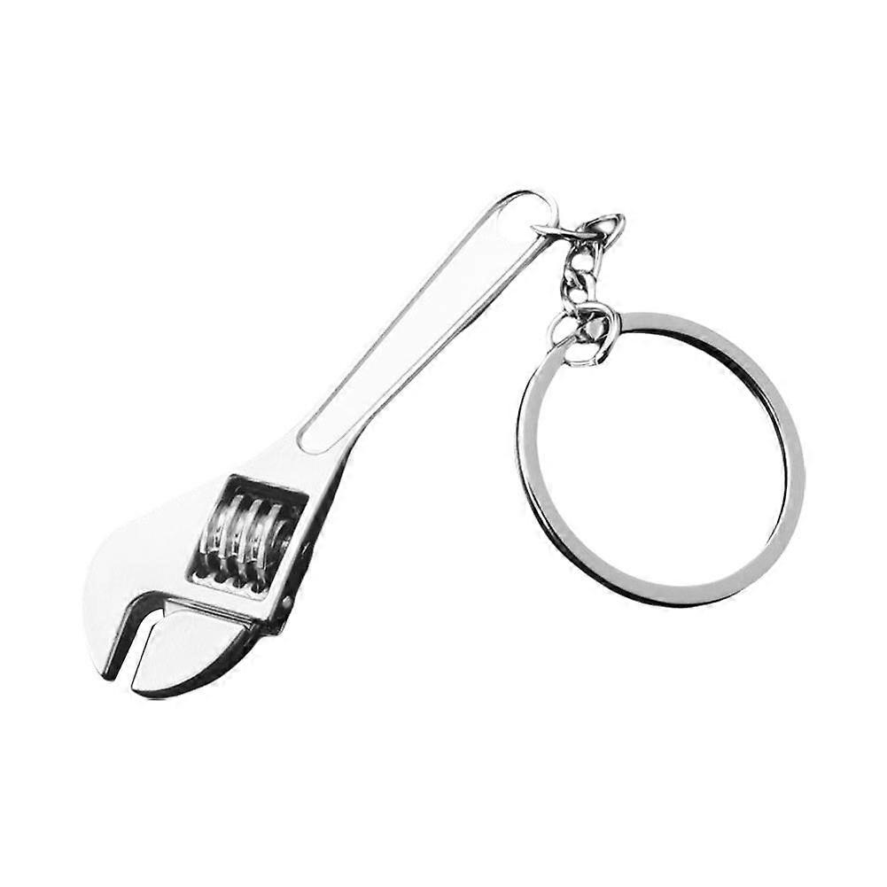 Mini Simulated Utility Keychain with Wrench, Screwdriver, Pliers - Zinc Alloy Material for Outdoor Enthusiasts