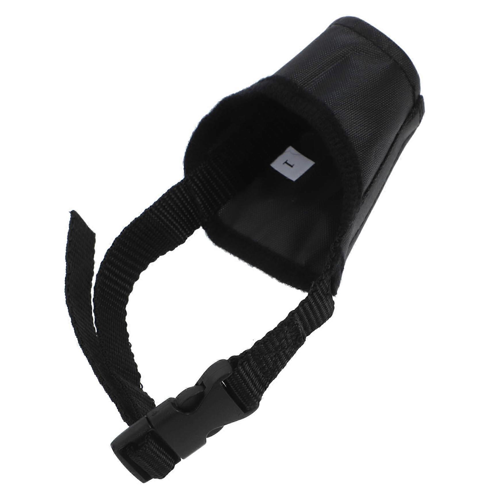 Dog Muzzle Adjustable Durable Safe Material For Small And Medium Dogs With Chewing Prevention