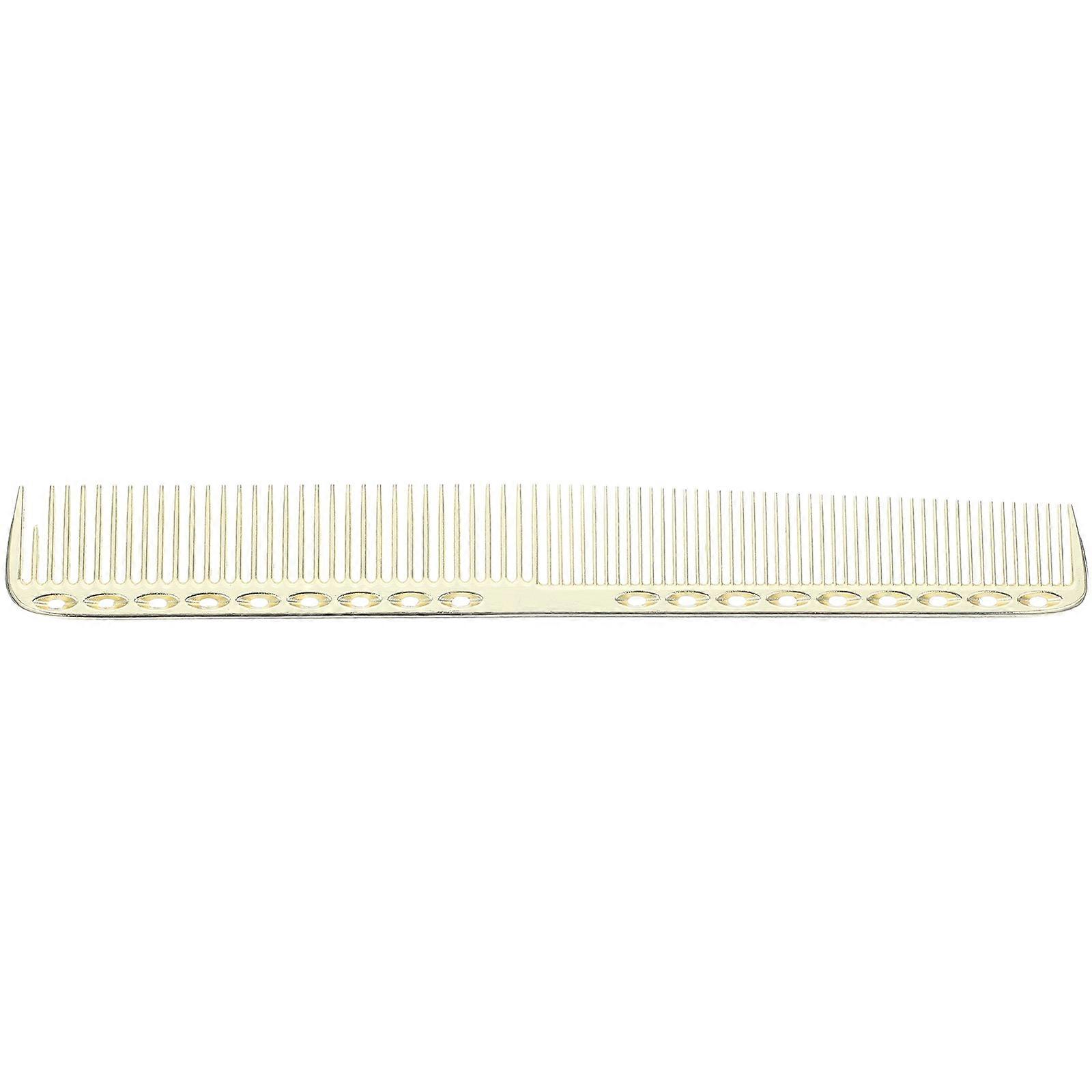 Barber Combs Professional Metal Comb For Men Wide Teeth Styling And Teasing Party Use 21X3.5CM Golden 1Set