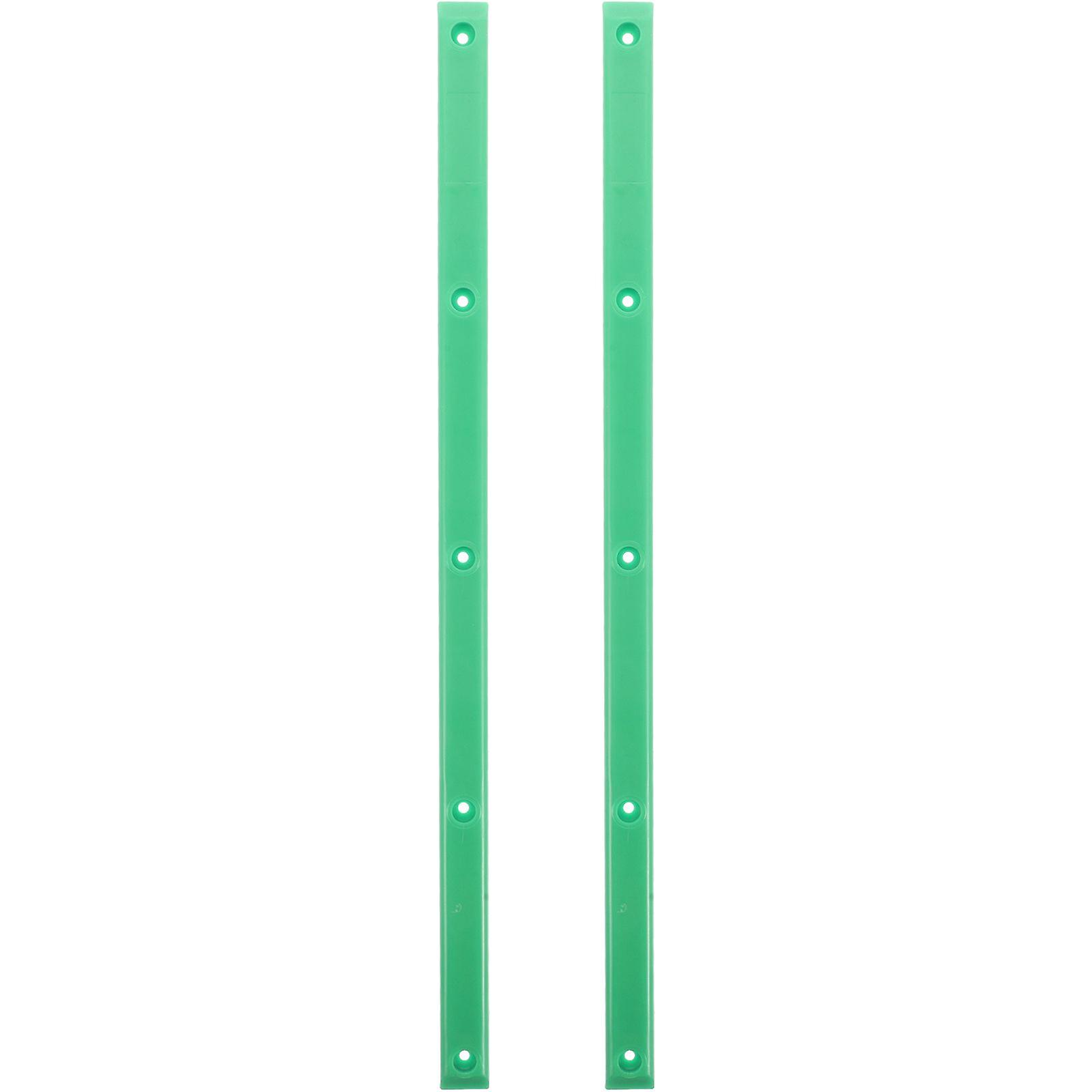 2pcs Skateboard Rail Guards Plastic Skateboard Rails for Decks Skateboard Rib Bones Rail Replacement for Skateboarding Longboard