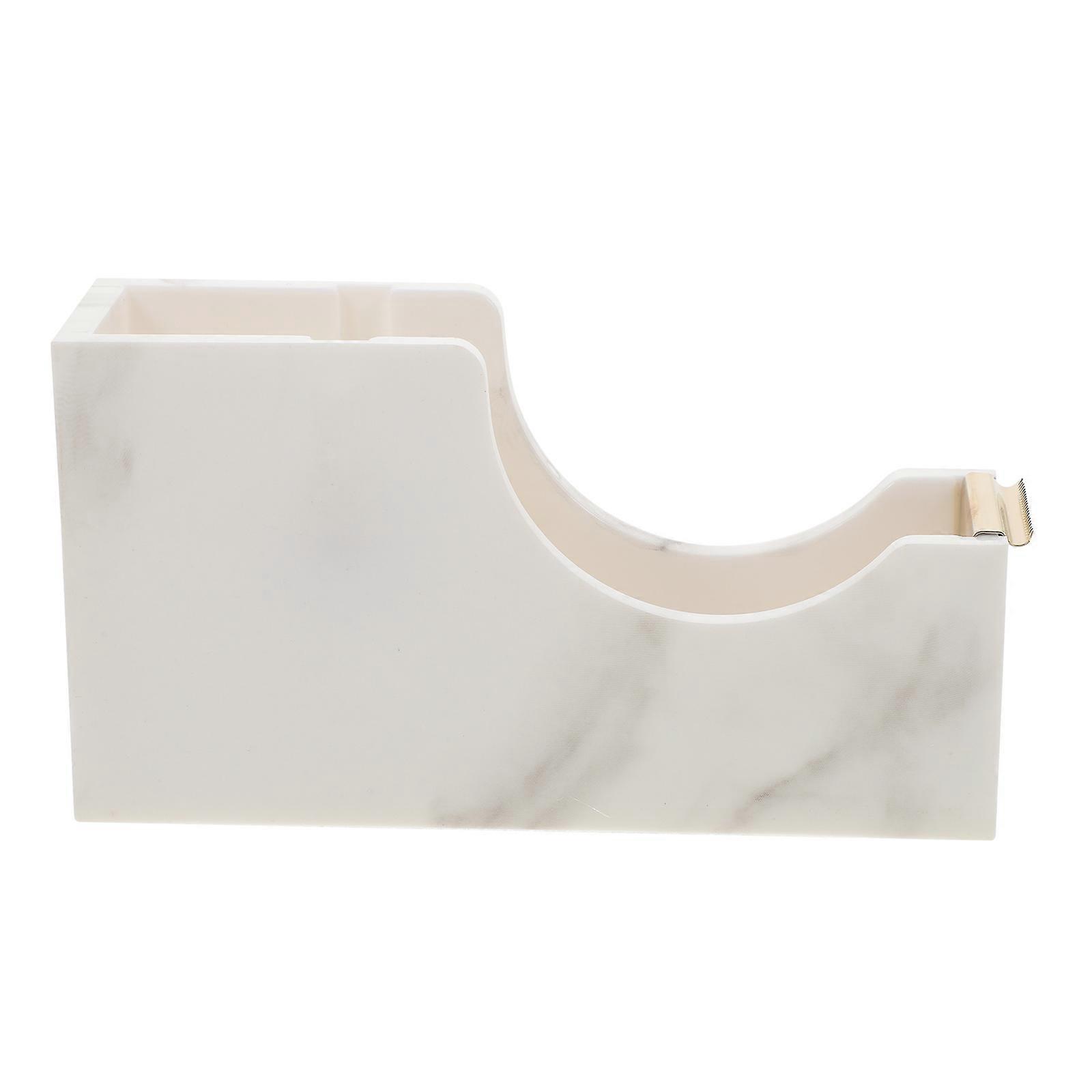 Tape Holder For Desk Sturdy Tape Dispenser Tape Cutting For Business Owners Compact 1Pack