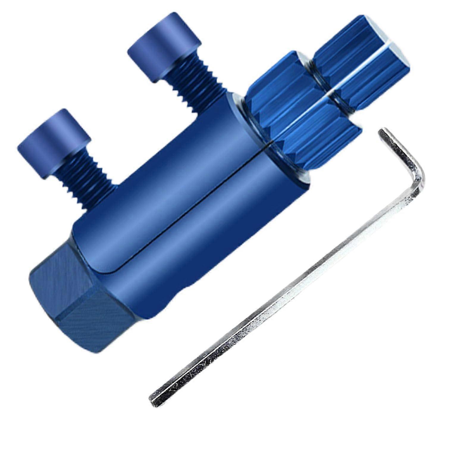Pipe extractor for broken pipes, thread extractor for broken valves, easy removal, for damaged water pipes (blue)