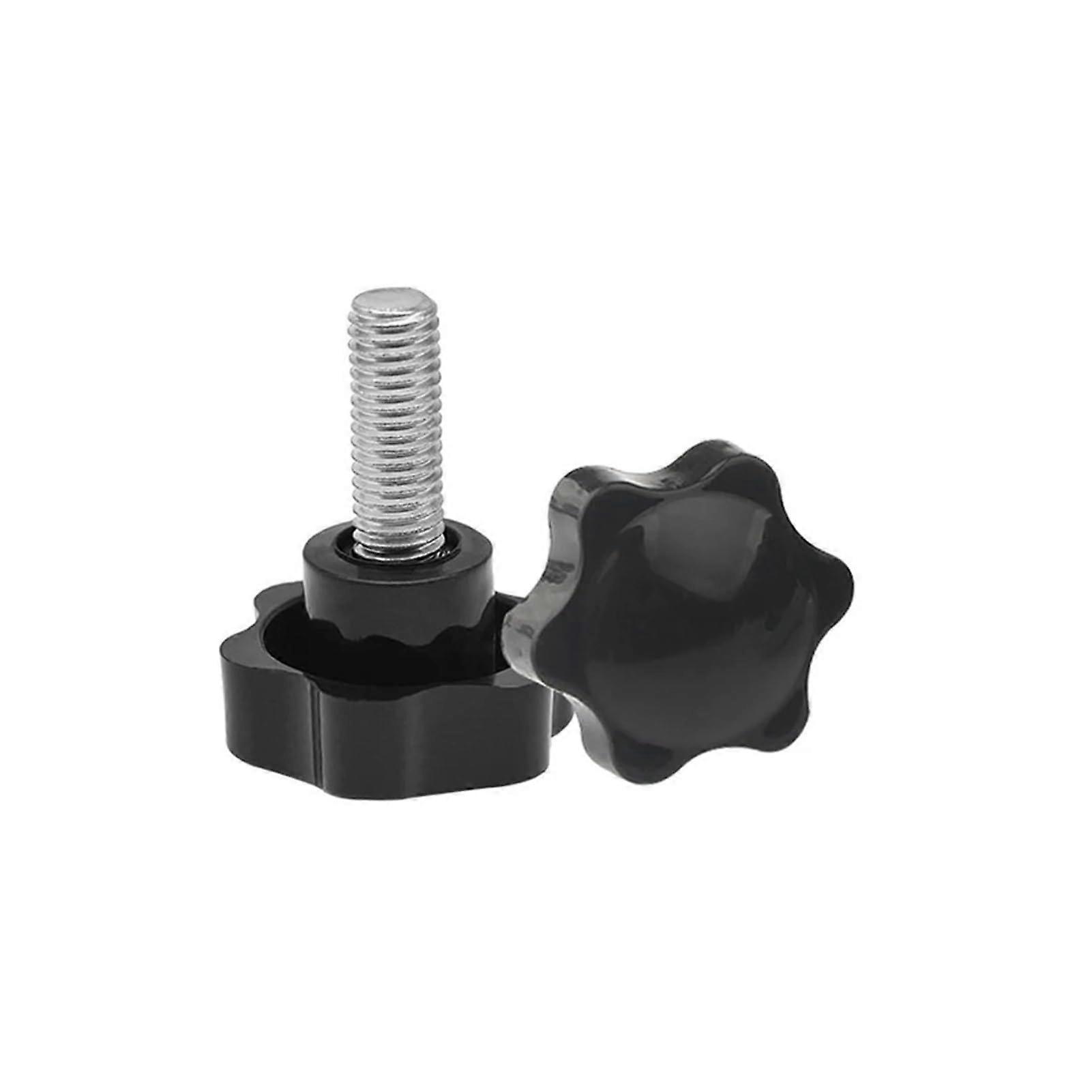 M6 M8 M10 M12 Star Wire Clamping Handle Bolt Hand Button Screw M10x100(Head 38)
