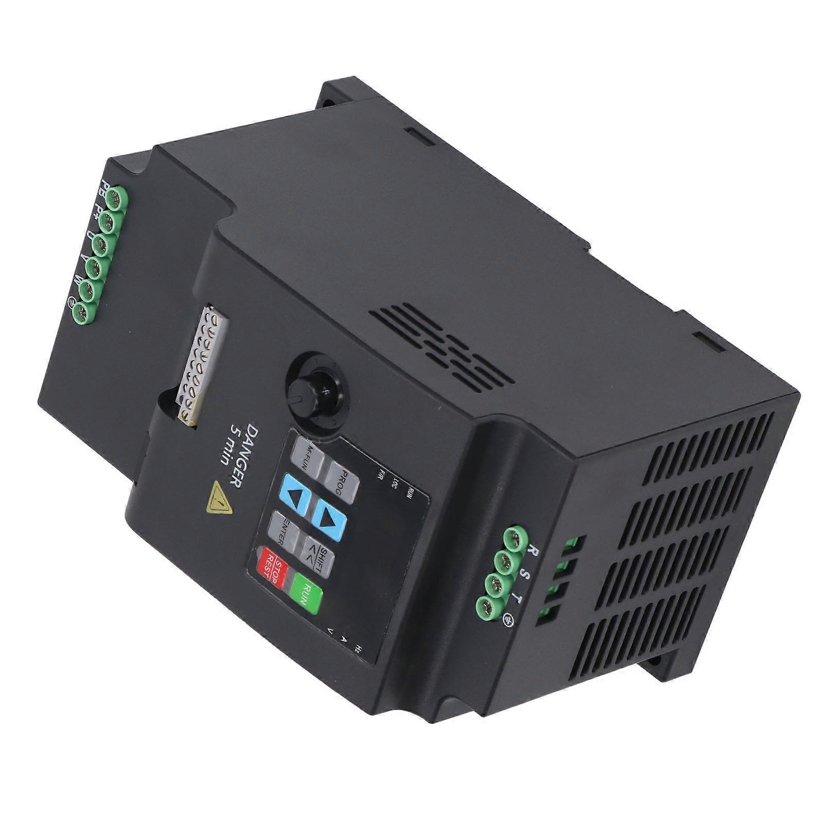 Variable Frequency Drive 3 Phase Frequency Converter 5.5KW Motor AC380V Input AC0‑380V Output