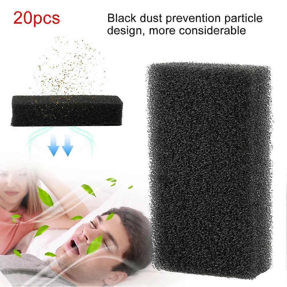20Pcs Professional Black Breathing Machine Filters for 50/60/M/BiPAP ST Series