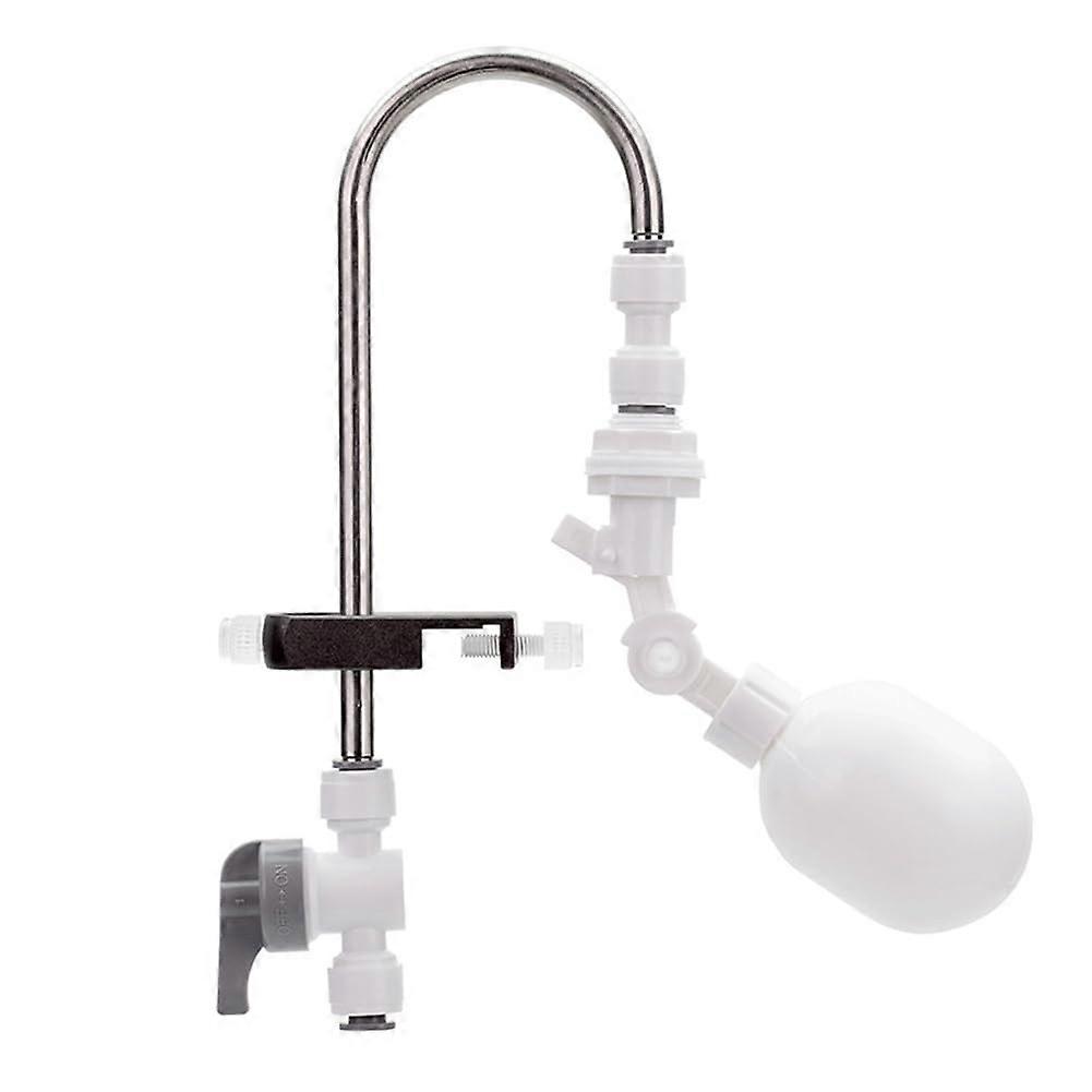 Automatic Water Filler, Auto off System Water Level Regulator with Float Valve, Automatic Water Filling Device for Aquarium, Turtle Tank, Pro