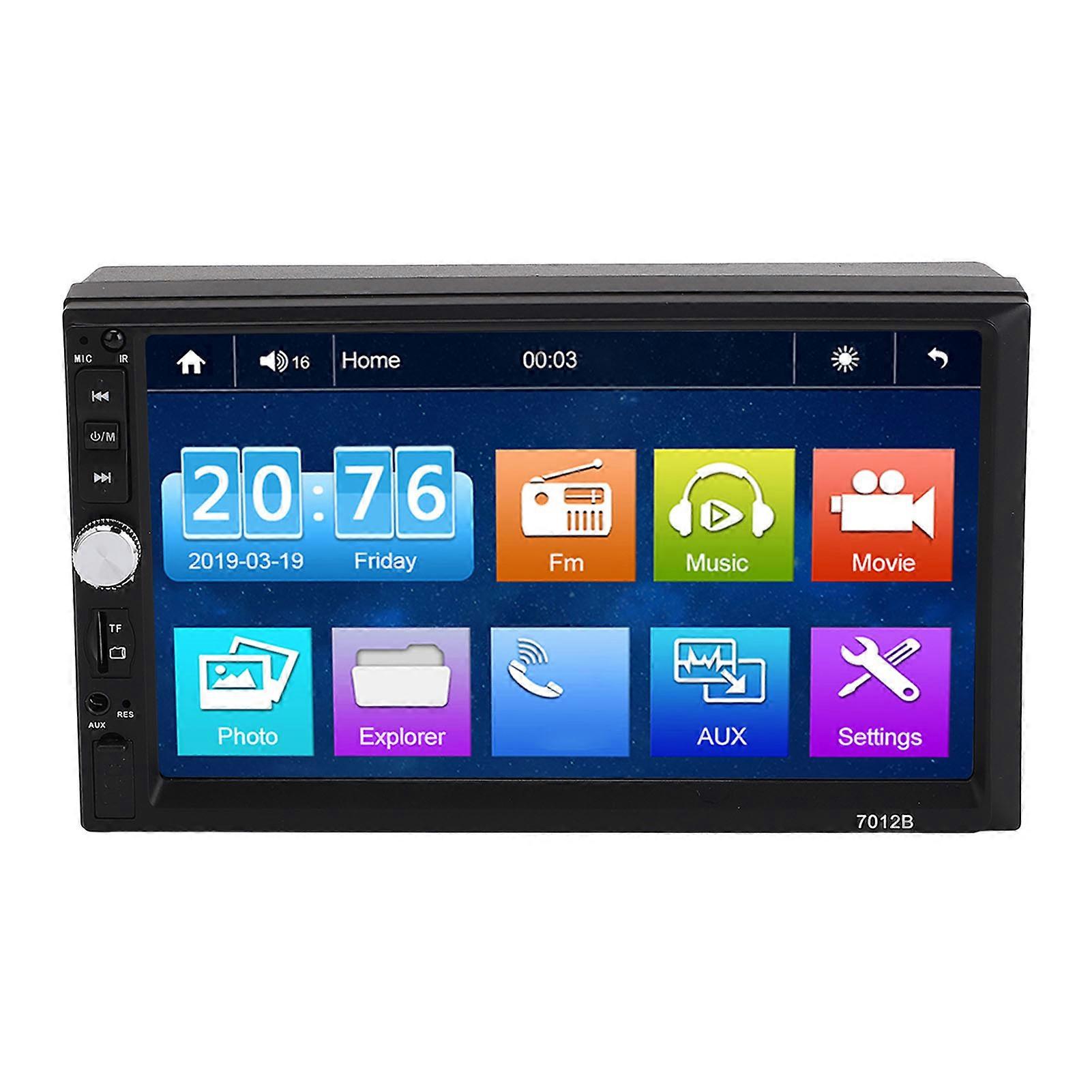 7in Touchscreen Head Unit DC12V Wireless Carplay Android Auto