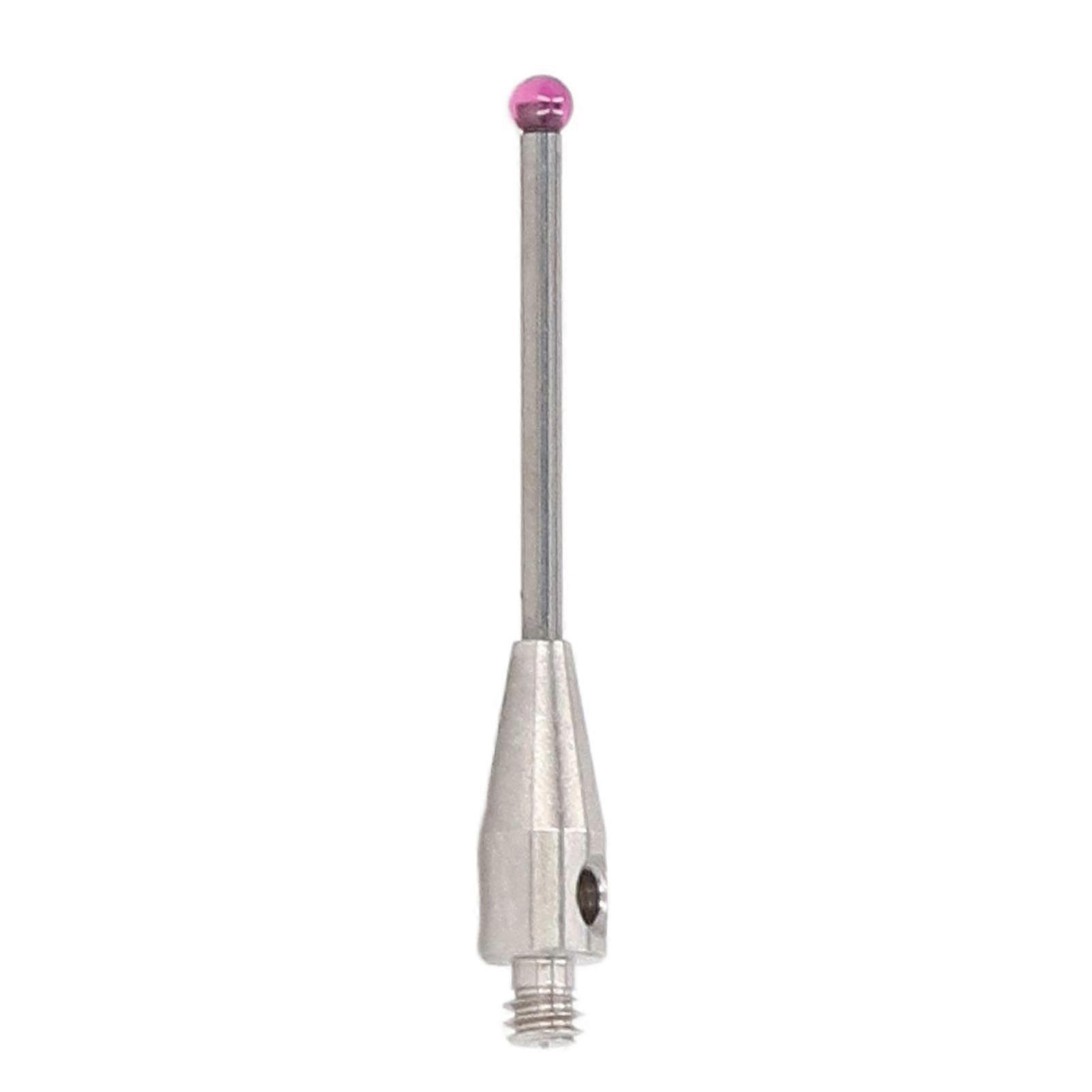 CMM Touch Probe Stylus Red Wear Resistant Ball Tungsten Carbide Rod High Rigidity CMM Machine Tools M2 0034