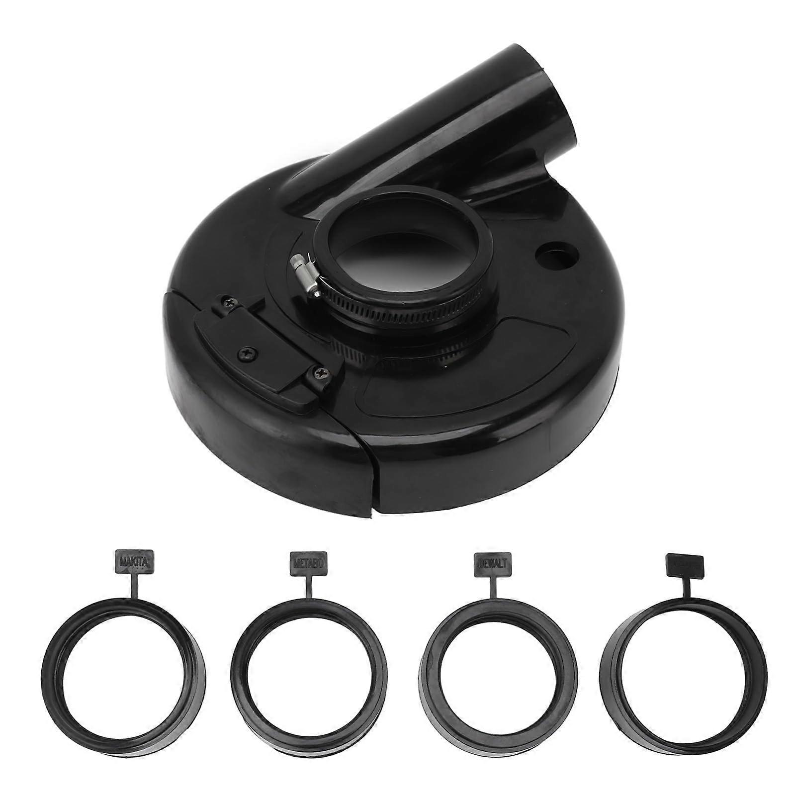 Angle Grinder Dust Cover Shroud Rubber for 7 Inch Angle Grinder, Easy Operate Elastic Dust Guard, Compatible with Most Models