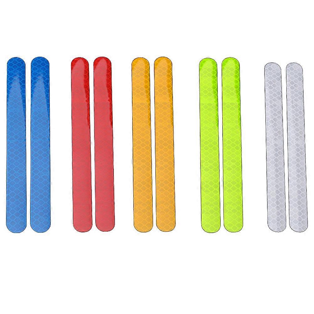 Car Reflective Decoration Decal PVC Material Vehicle Accessories 16x15cm 5Pairs