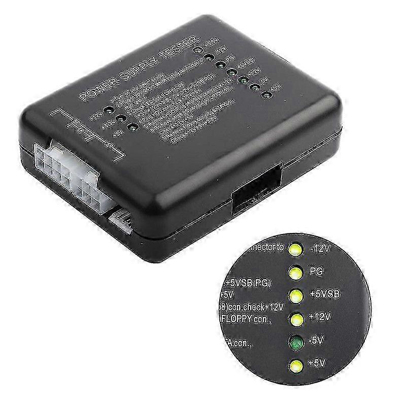 Netzteil Tester Checker 20/24 Pin HDD SATA FLOPPY für Computer Hwy