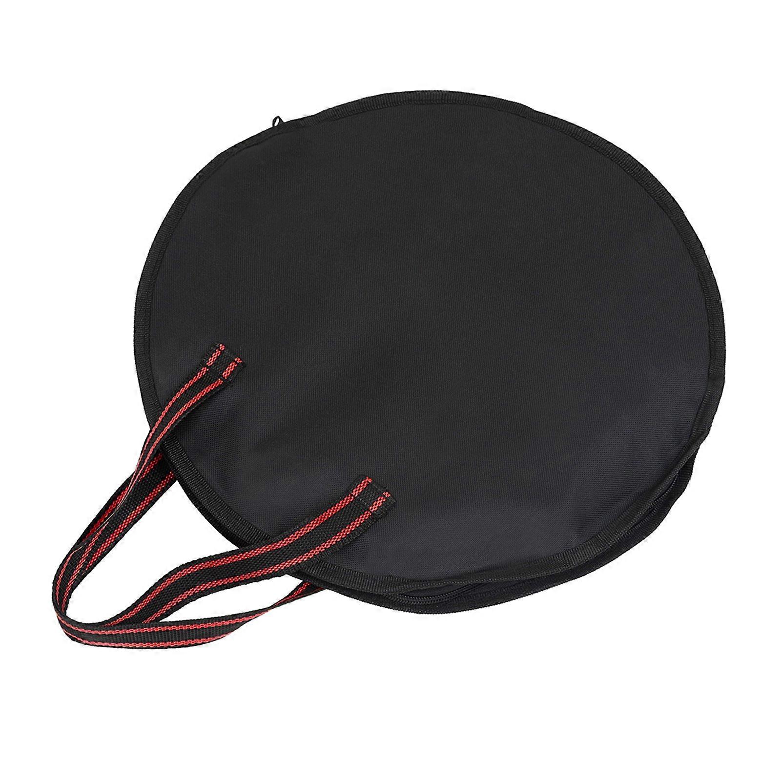 Oxfords Cloth Dumb Drum Bag Black Drum Carrying Bag with Rustproof Zippers Dumb Drum Practice Pad Bag Easy to Carry Multicolor