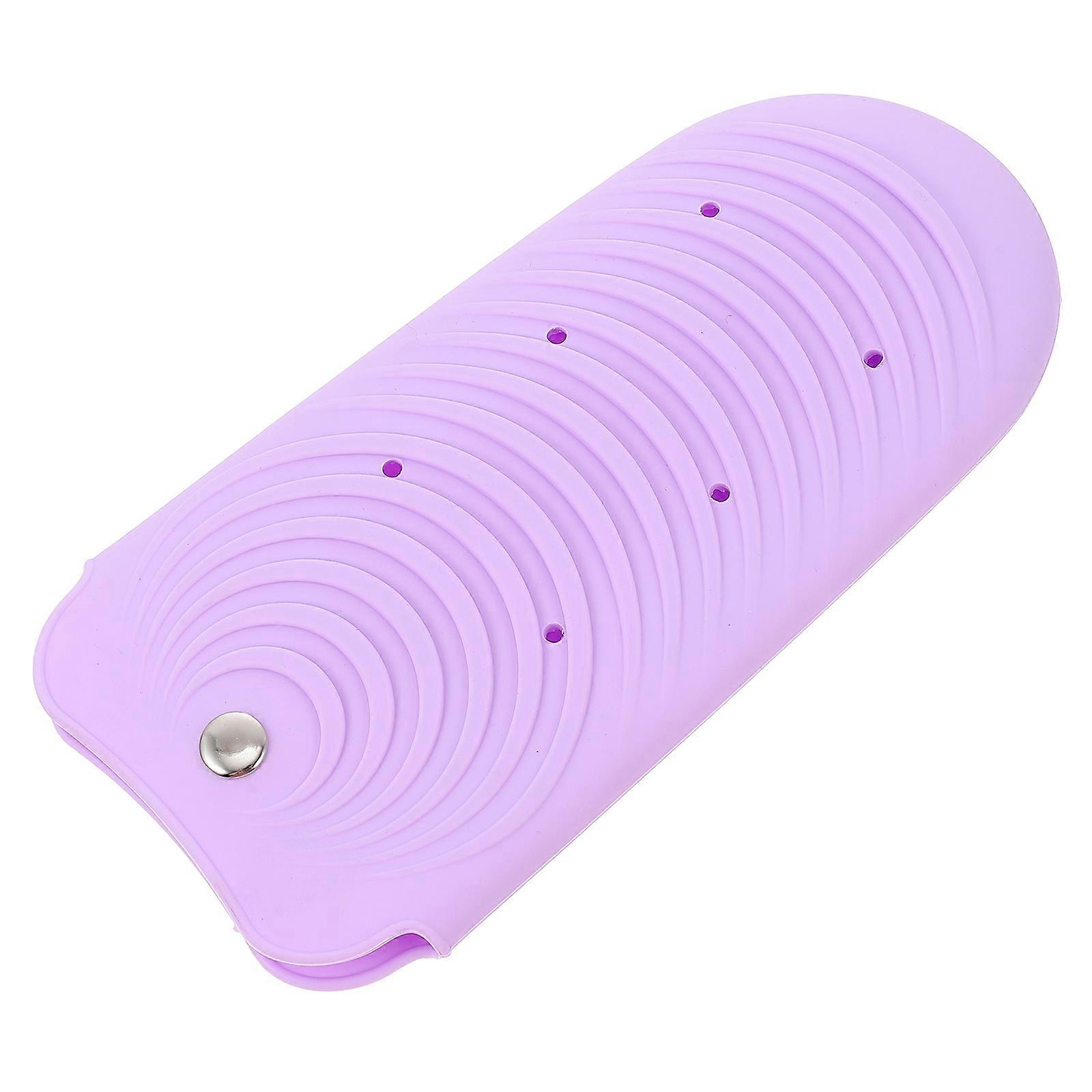 Resistant Bag for Flat Irons and Curling Tools Made of Flexible Silicone Perfect for Travel and Home Use