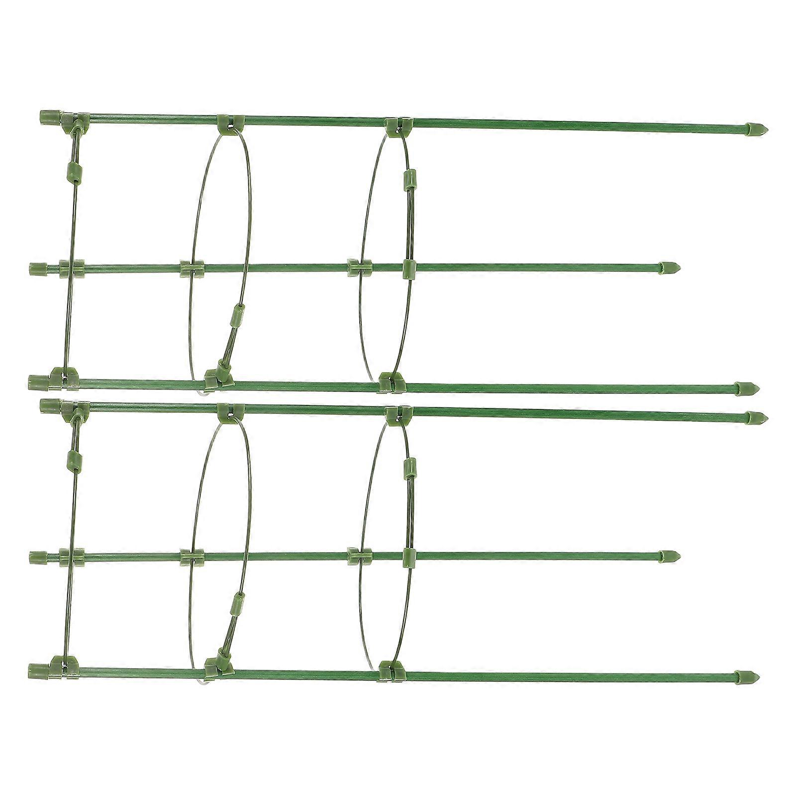 Flower Support Cages Trellis with Spacesaving Design for Indoor Spaces Versatile Use 45.00X18.00X5.00CM