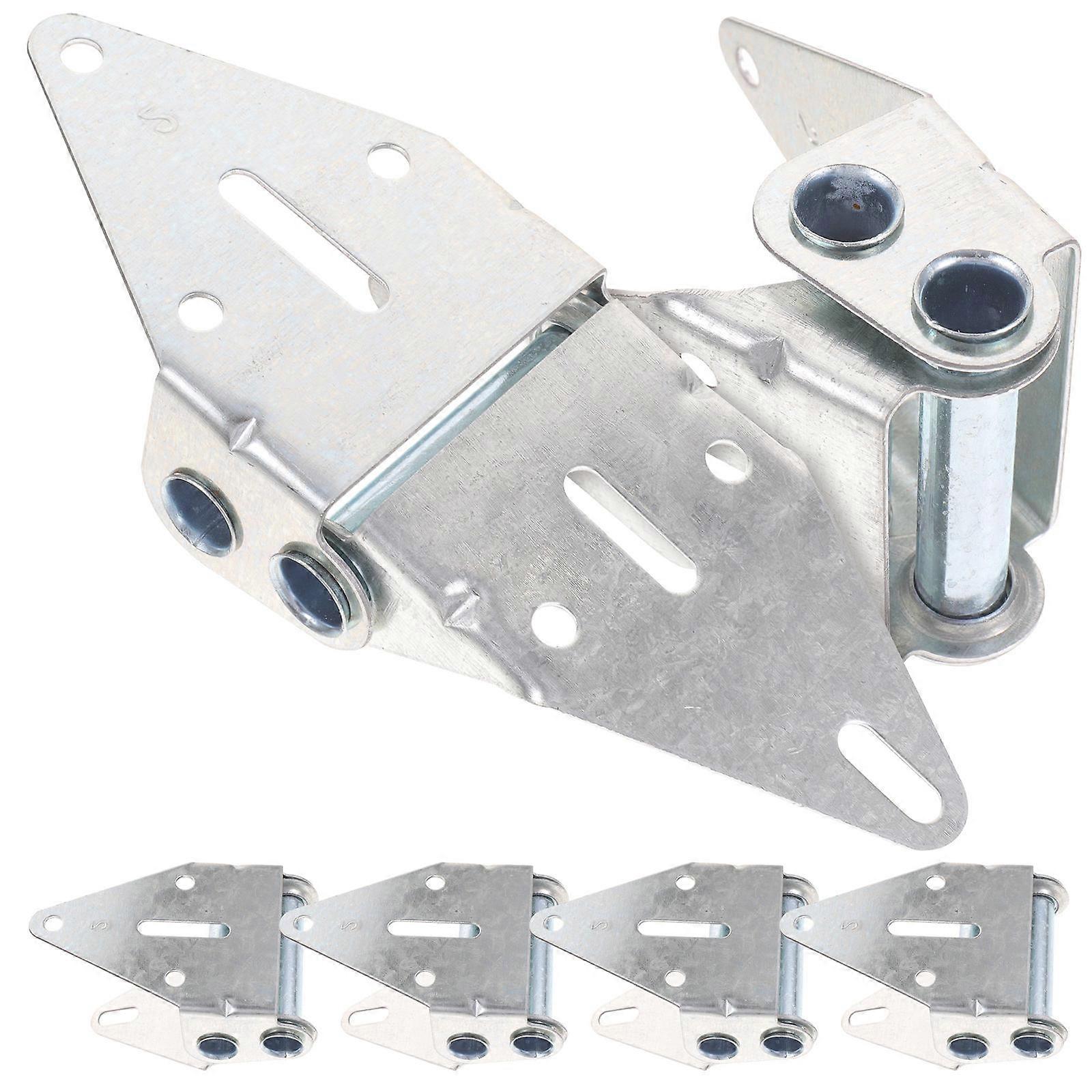 Garage Door Hinges Iron Replacement Hinges for Residential and Commercial Use 6Pcs