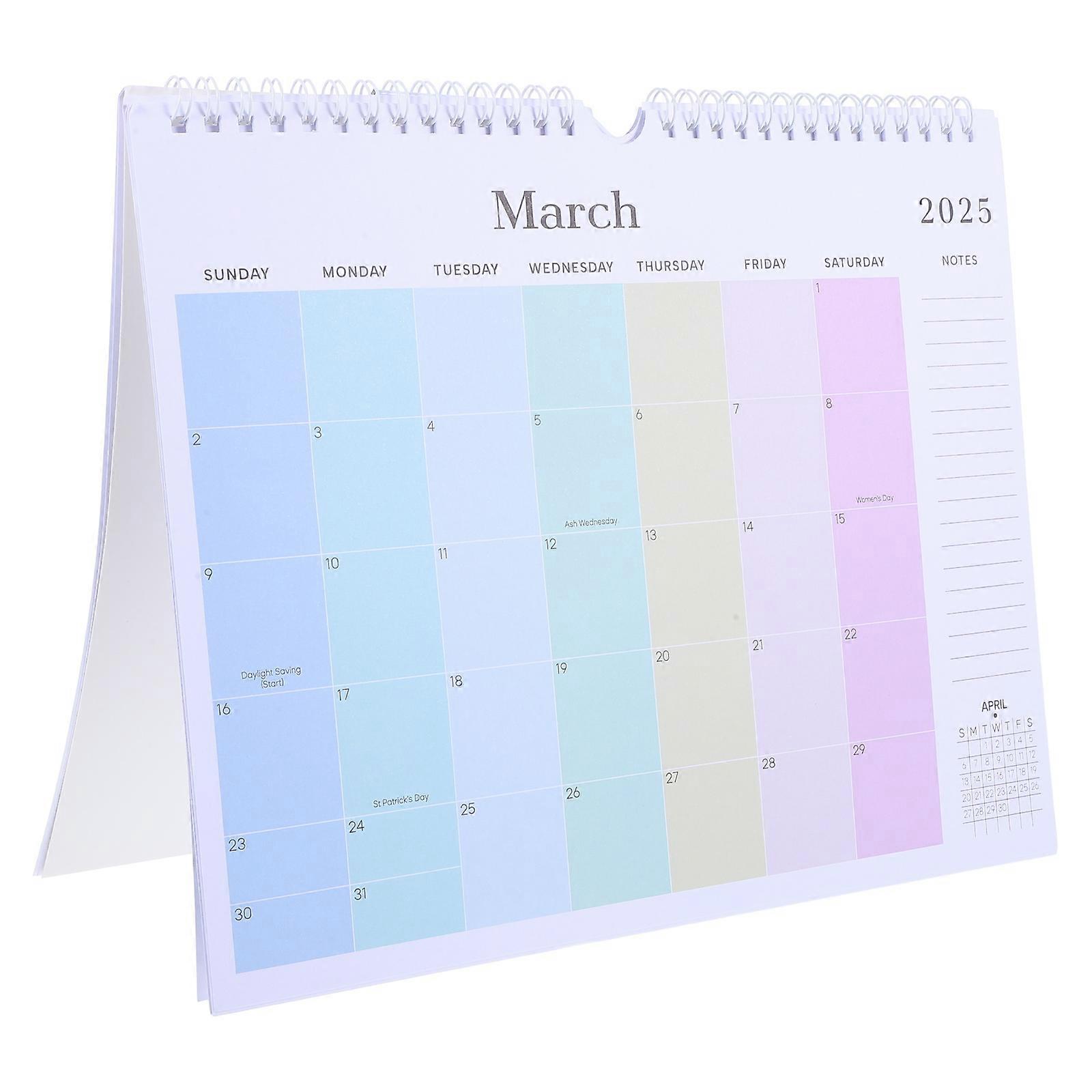 2025 Monthly Wall Calendar with Snake Theme for Home Use Large Print and Paper 11x8.65 Inch