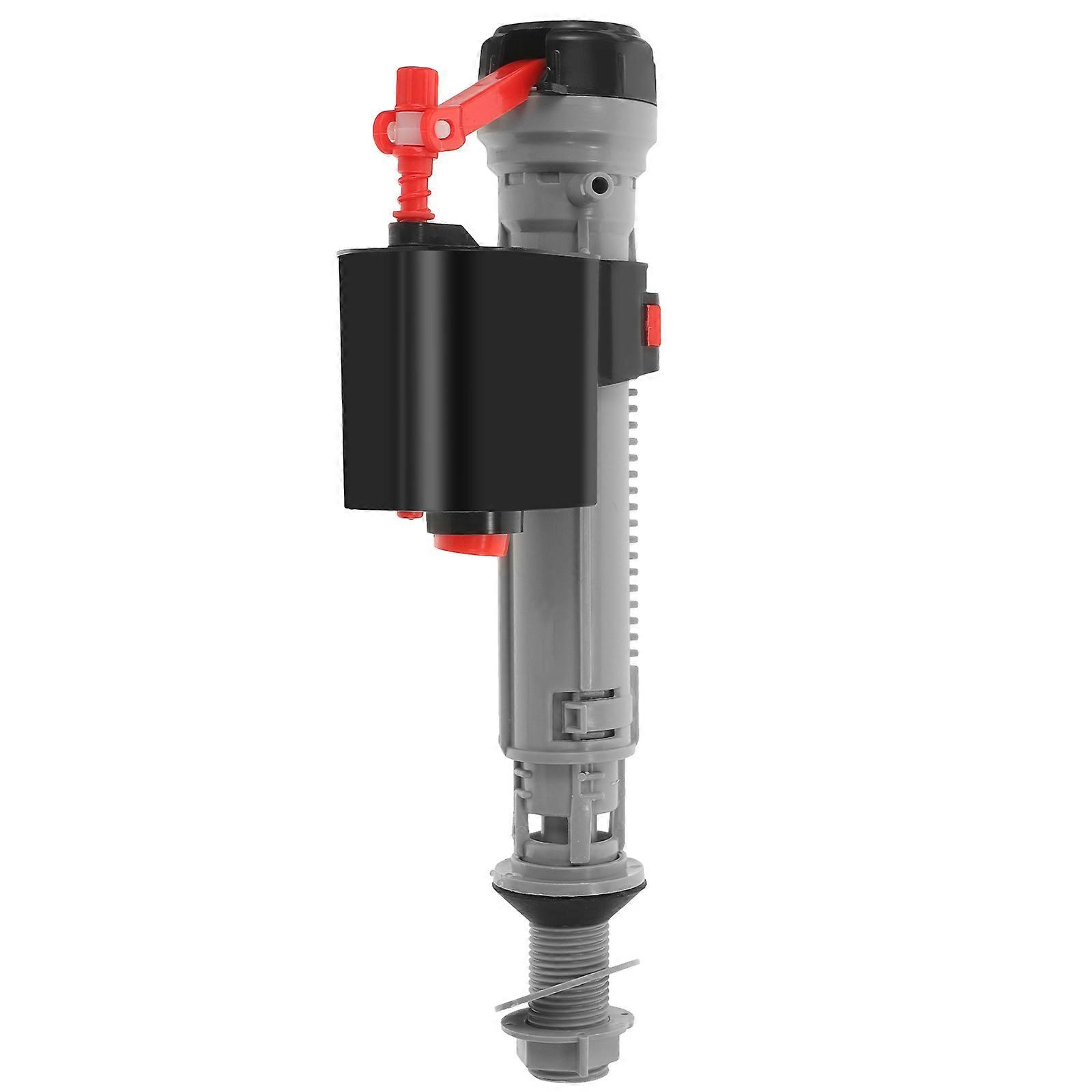 Universal Plastic Toilet Fill Valve for Various Models with Adjustable Water Flow and Detailed Instructions Multi