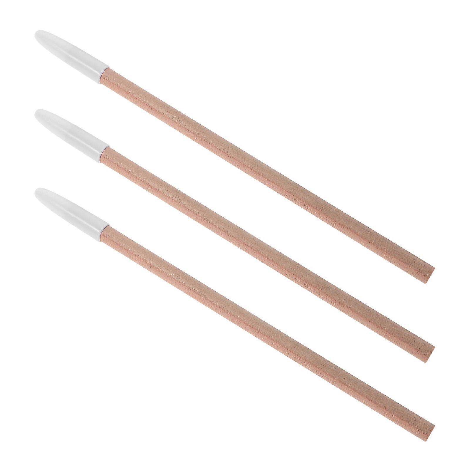 Water Resistant Brow Pencil Stay Put Precision Pen For Daily Makeup 3Pcs Dark Brown