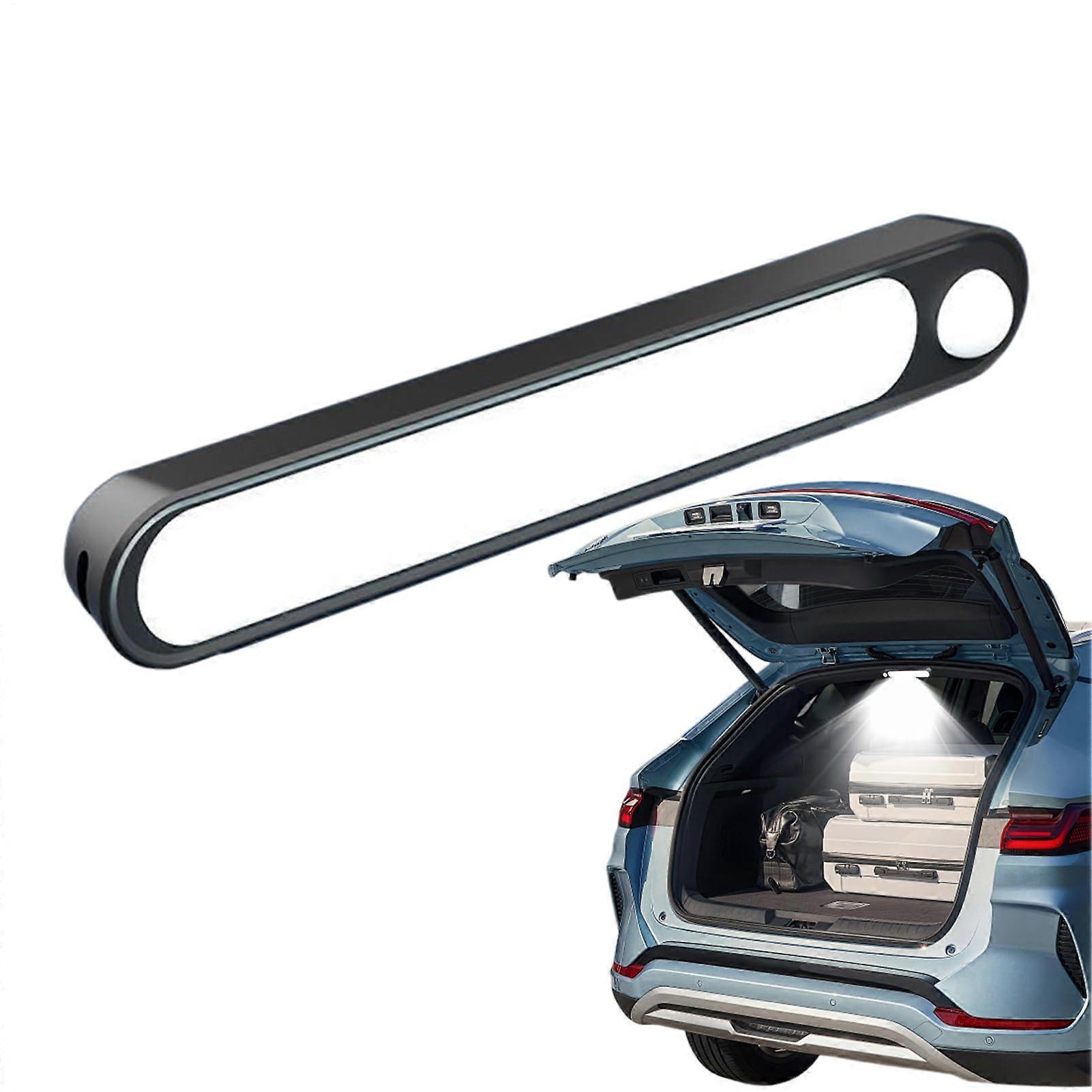Motion sensor lamp, LED backlight, rechargeable, automatic, magnetic dome lighting with USB, for car ceiling and interior rods