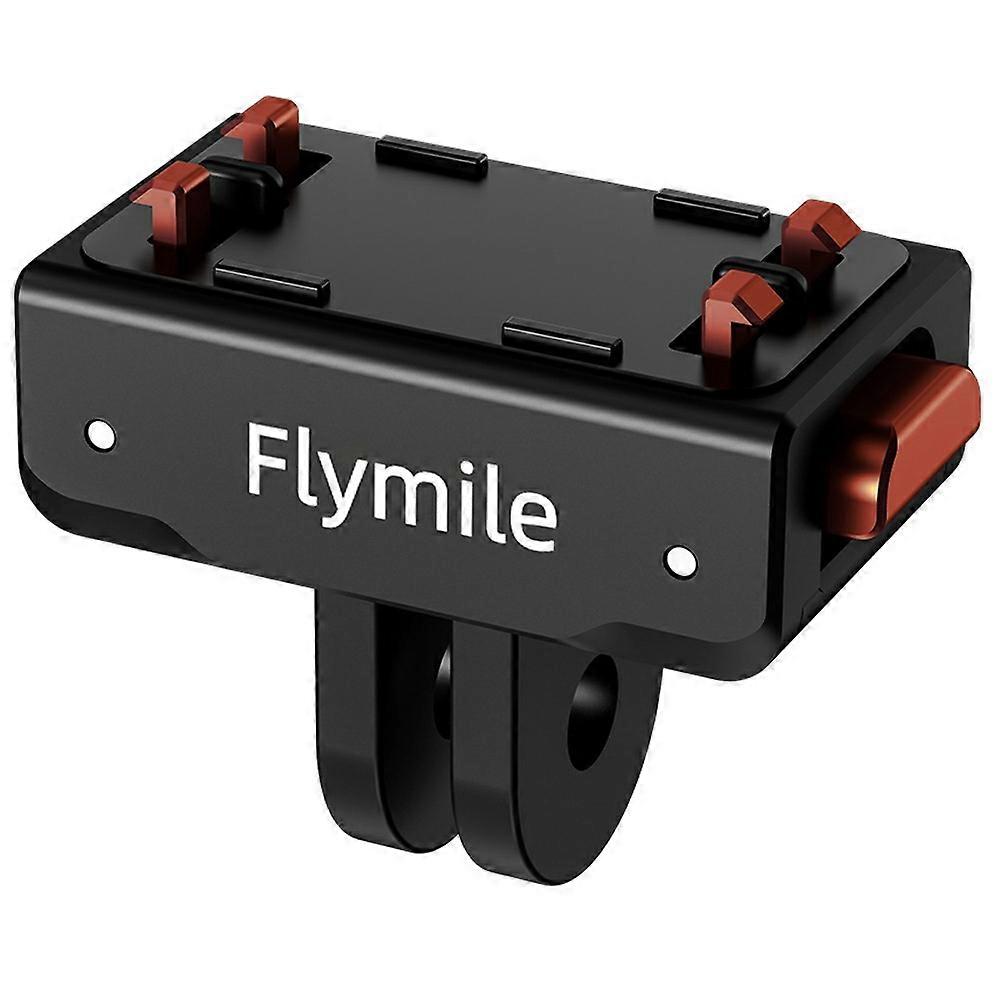 FLYMILE Magnetic Quick Release Base Compatible For Insta360 Ace / Ace Pro / Ace Pro 2 / X5 / X4 / X3 / X2 Plastic Camera Mount