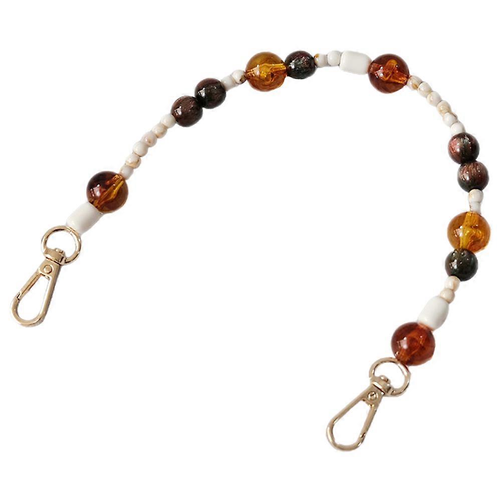 Beaded Chain Strap Replacement Purse Chain For Handbag Daily Use Elegant 1Pcs