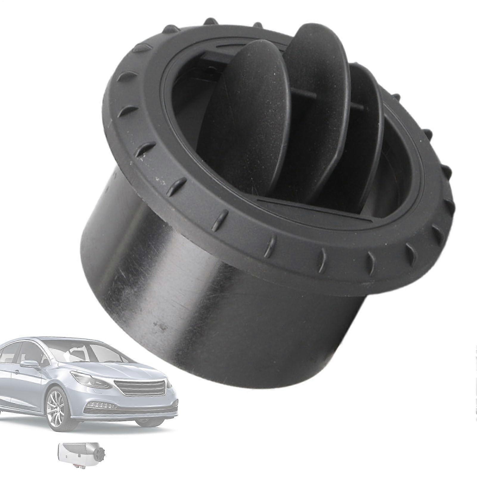 Auto Heating Vent Outlet 60 mm 75 mm Dashboard Air Vent Figure Black Rotating Diffuser Auto HVAC Ventilation Parts for Bus, ATV