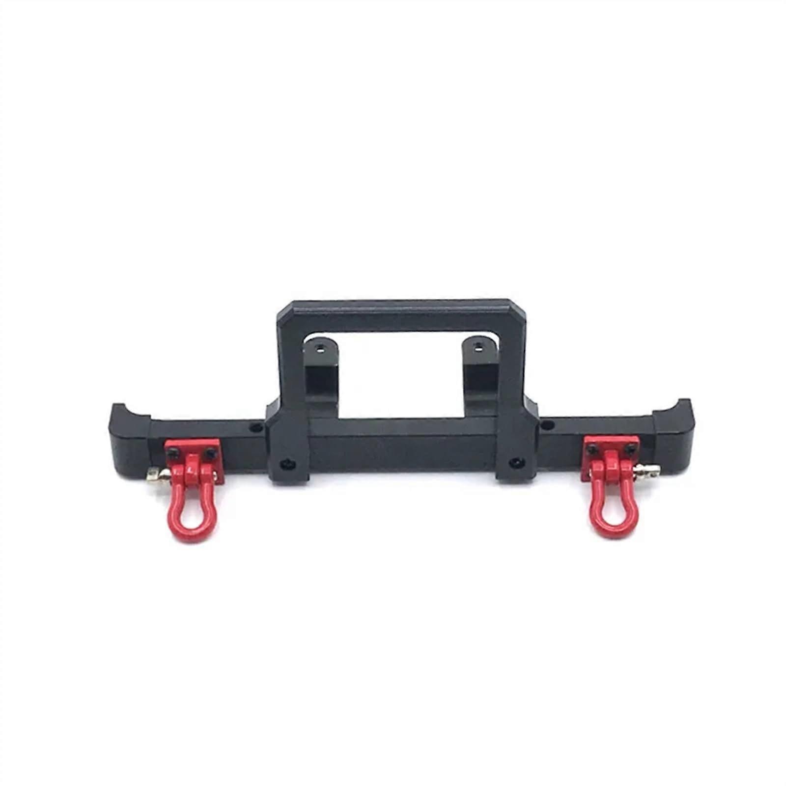 RC Auto Upgrade Parts For MN D90 D91 98 D96 MN90 MN99S 1/12 RC Car Metal Front Bumper RC Car Upgrade Accessories RC Car Replacement DIY Parts (Black)