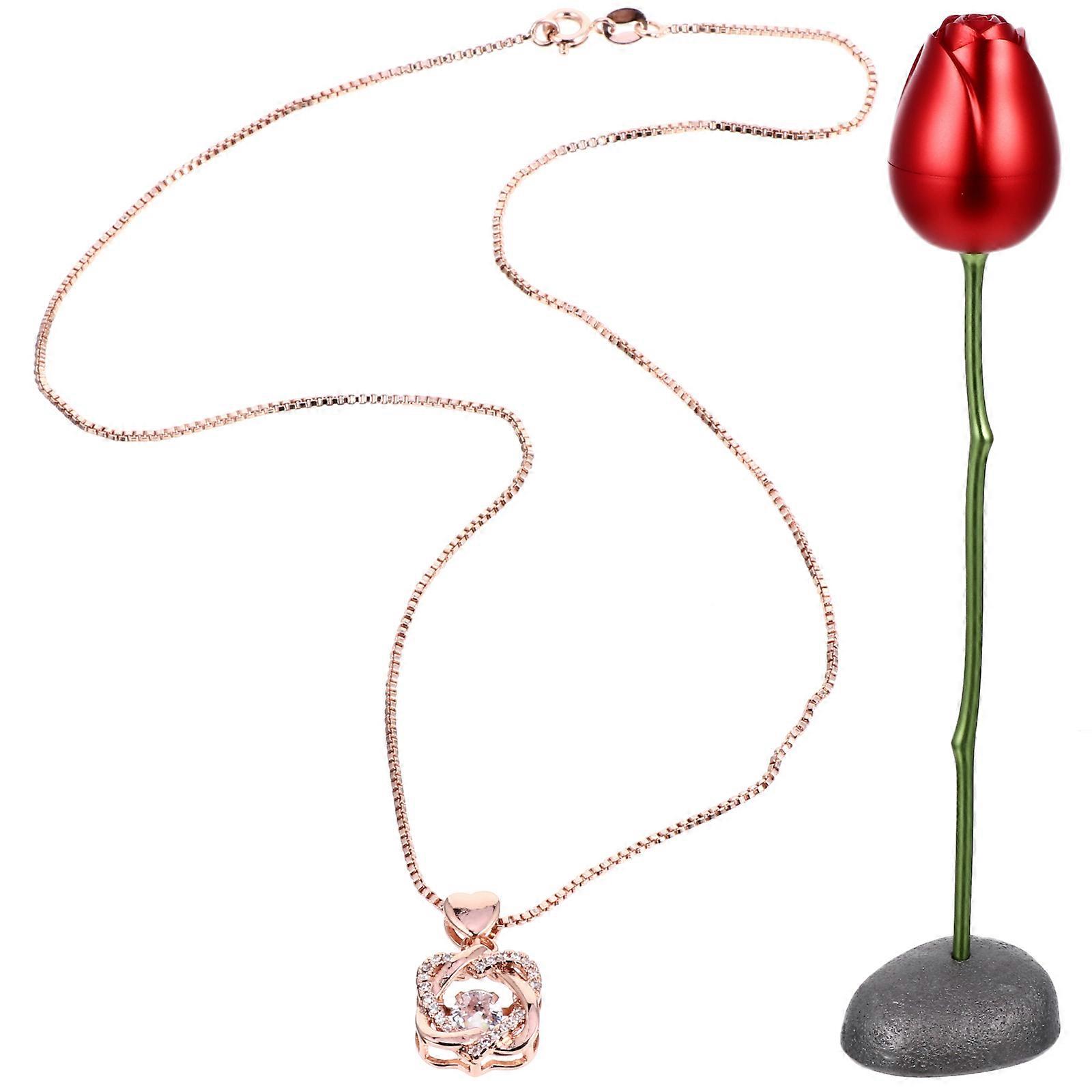 Unique Valentines Day Gift Collection, Necklace Set with Design