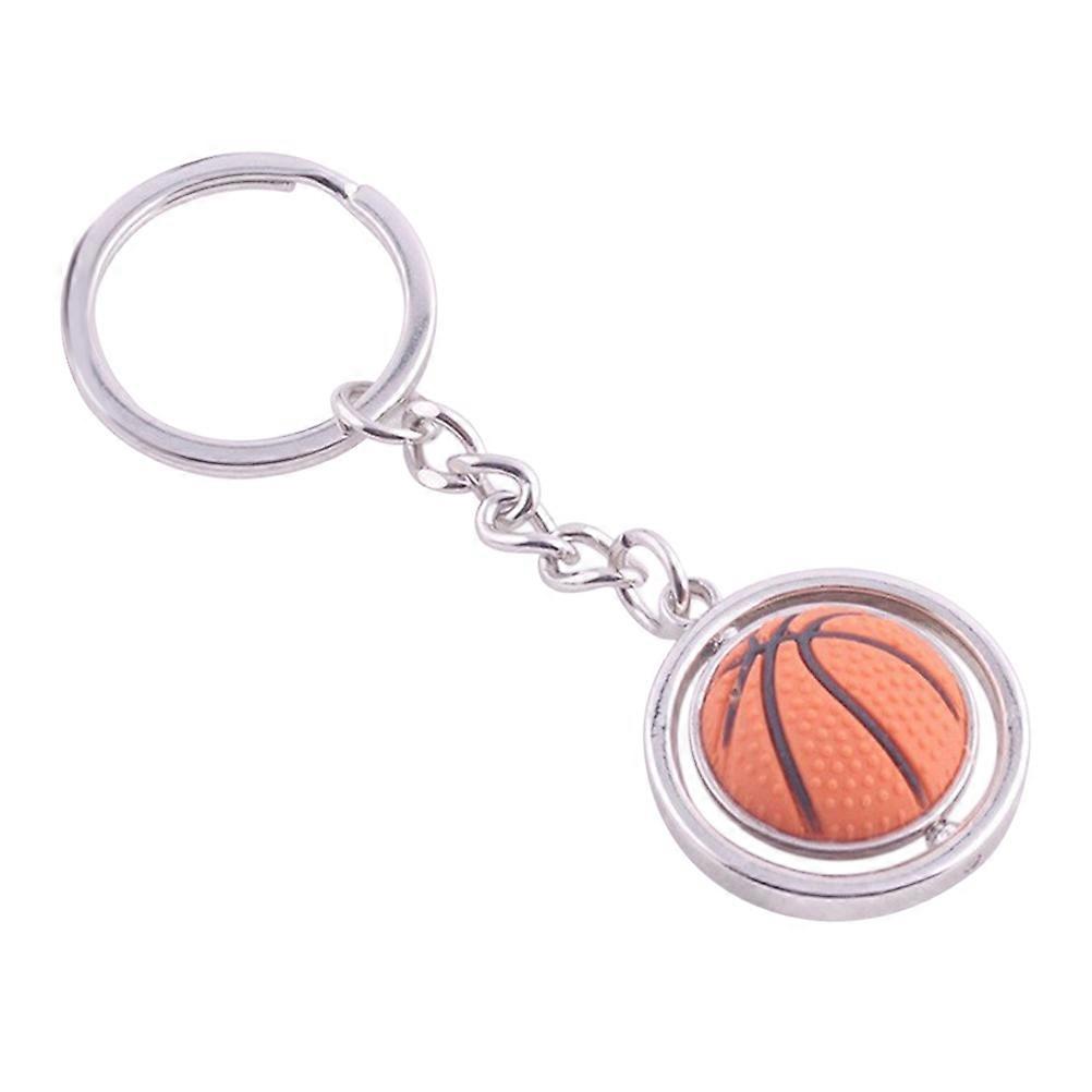 Basketball Keychain Basketball Metal Key Ring for Keys Holding