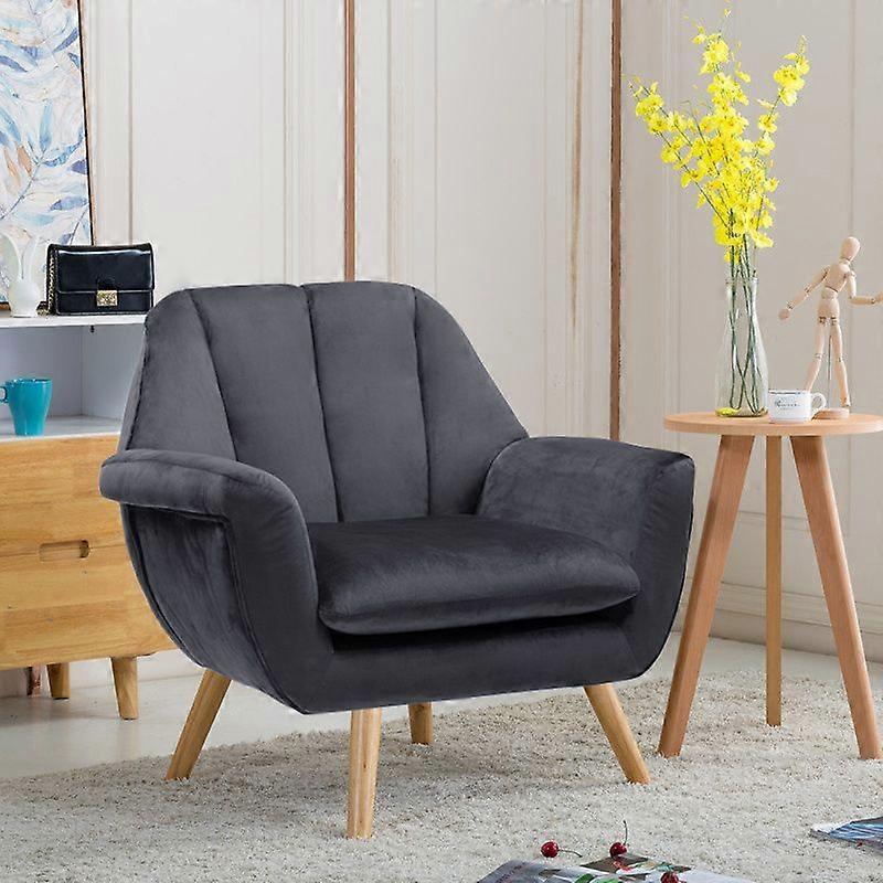 Luxurious Tufted Velvet Sofa Armchair