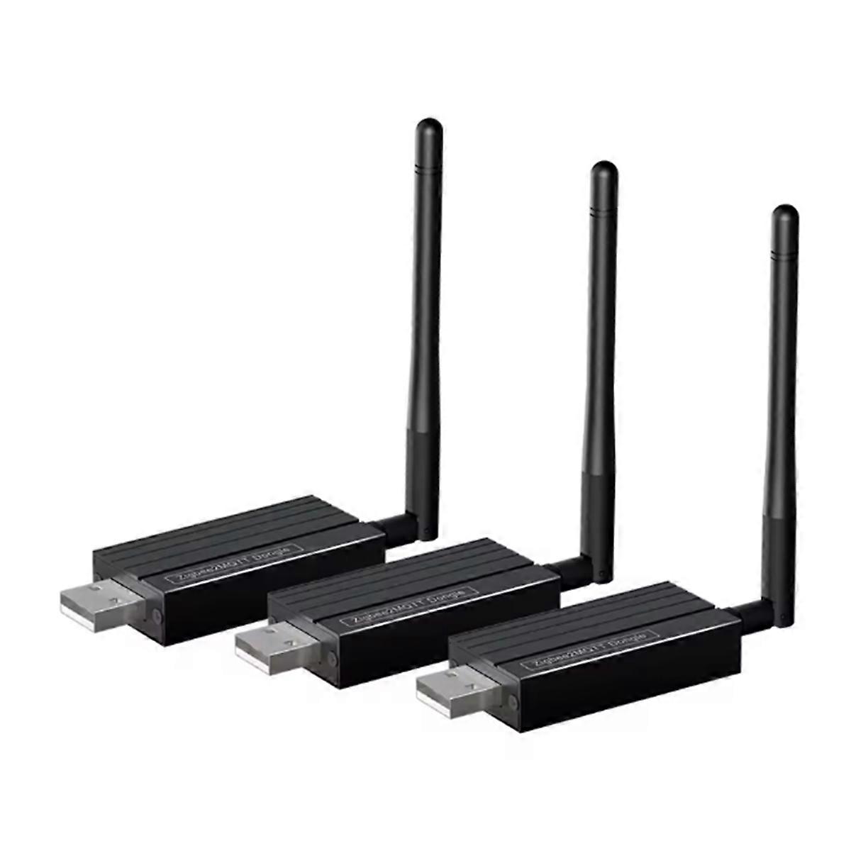 3PCS Zigbee 3.0 USB Dongle-P Wireless Gateway Hub for Raspbian Macos