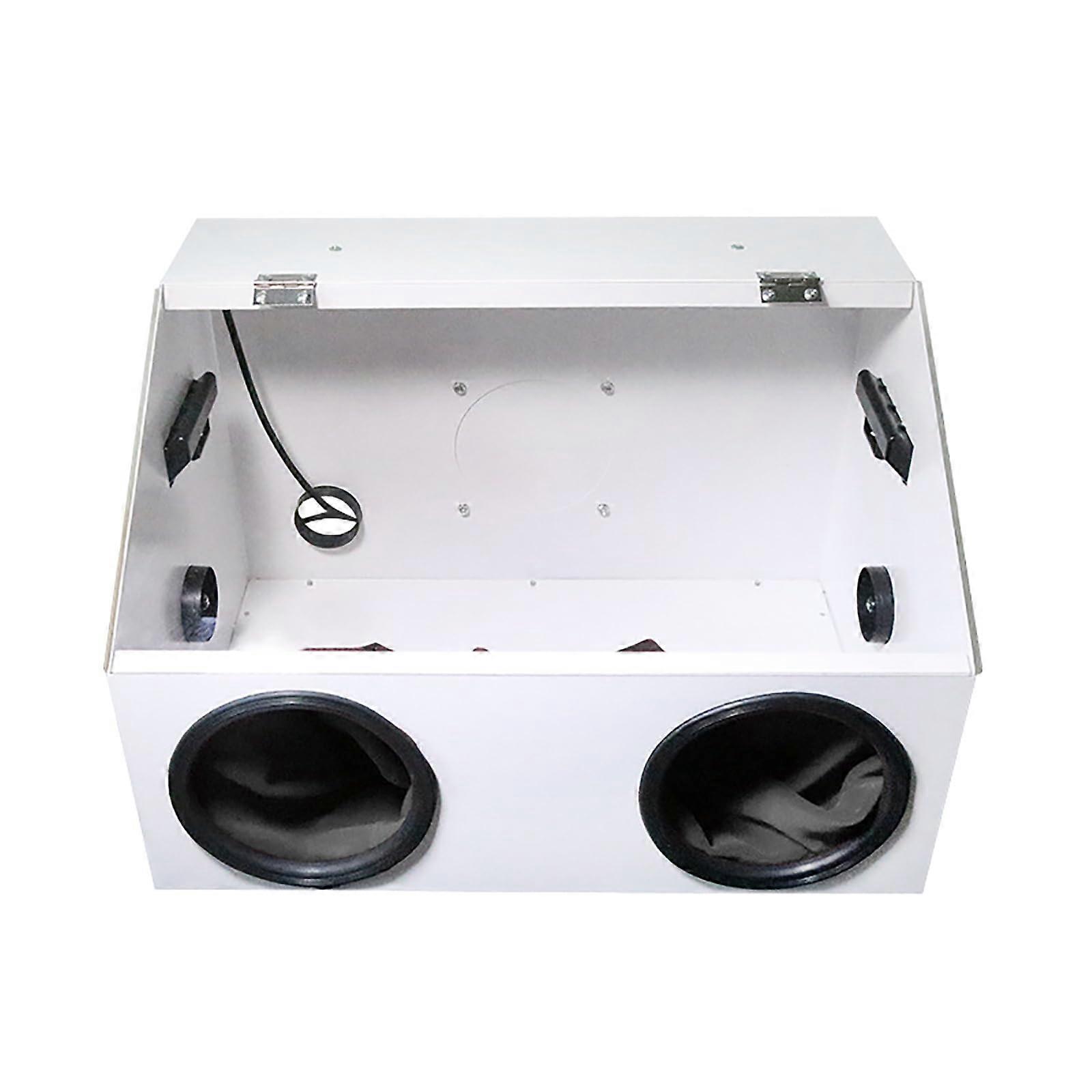 Dust Collection Box For Sanding, Cutting, Engraving And Polishing With Adjustable Speed, Fan, Built-In LED Light