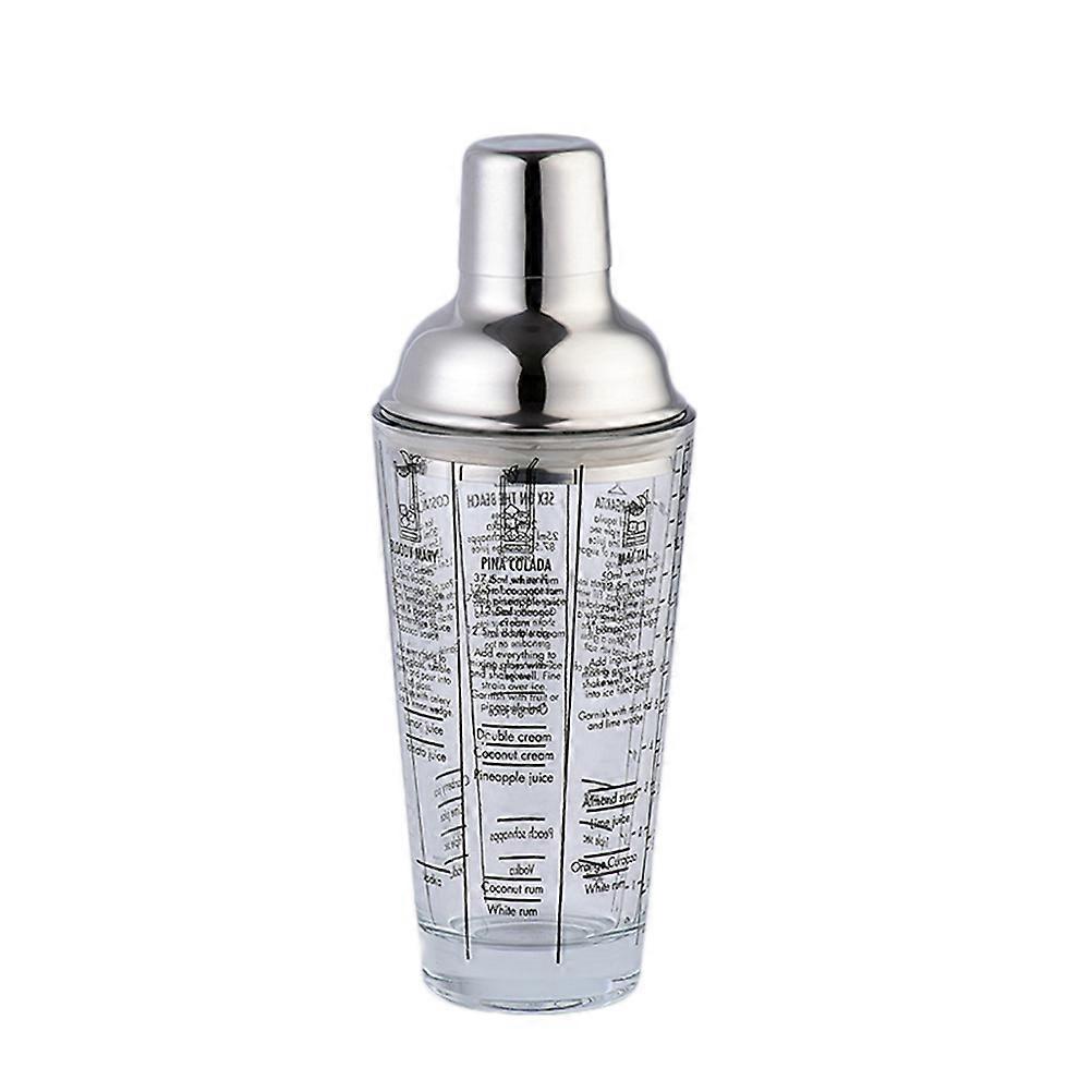 Stainless Steel Shaker Bottle Perfect For Making Cocktails In Any Occasion With Dishwasher Safe Feature 21.5 X 8.7 X 8.7 Cm 1Pack