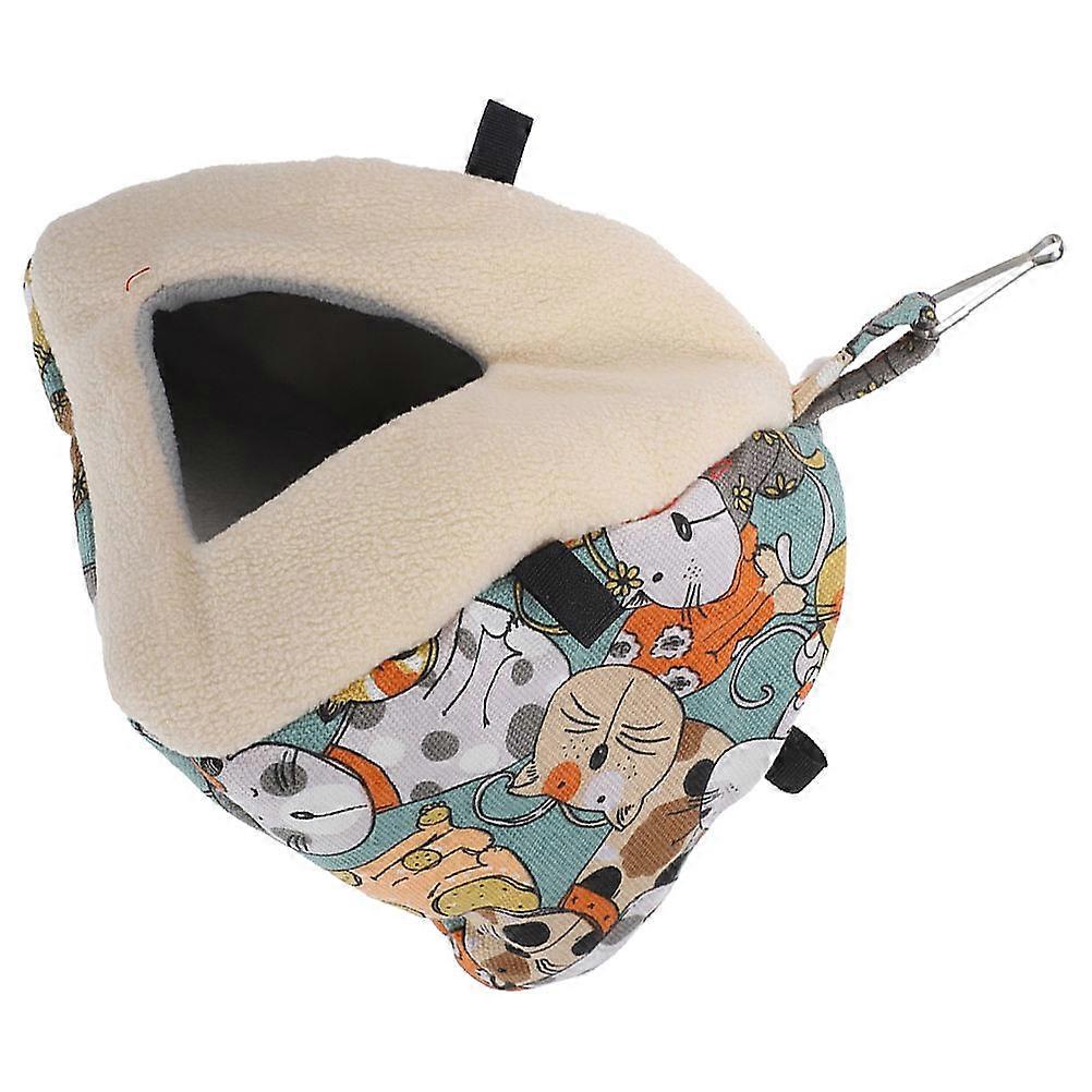 Small Animal Winter Nest Hanging Bed For Guinea Pigs And Hamsters Assorted Color 1 Set