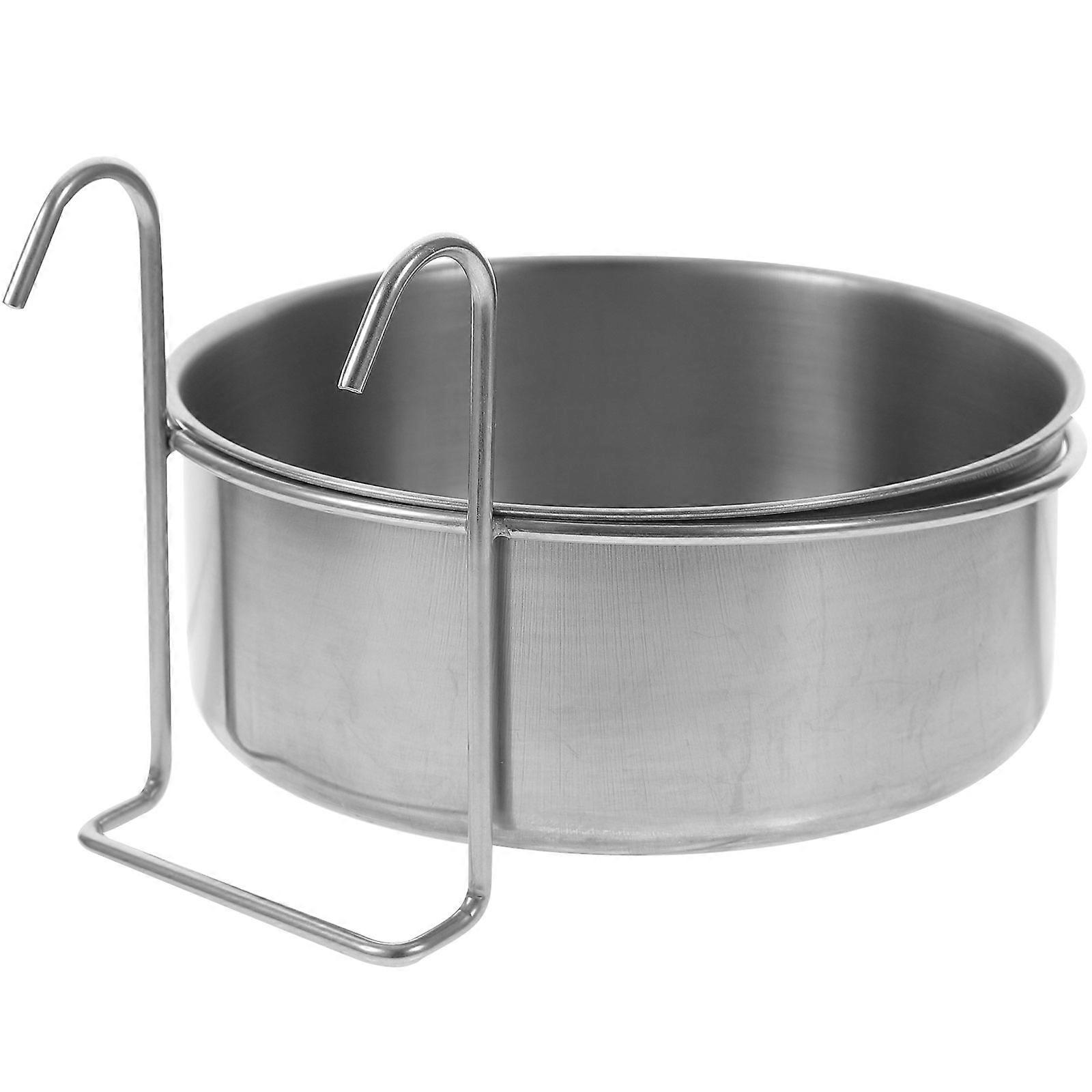 Hanging Pet Bowl Bowl Removable Dog Cat Food Bowl With Hook