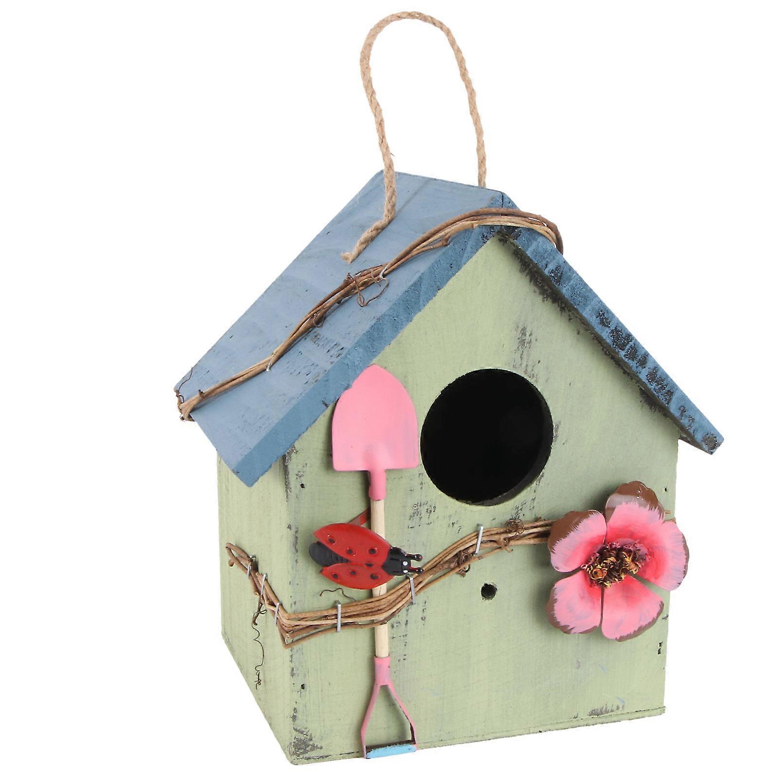 Plastic Bird House for Small Birds with Comfortable Material and Creative Design for