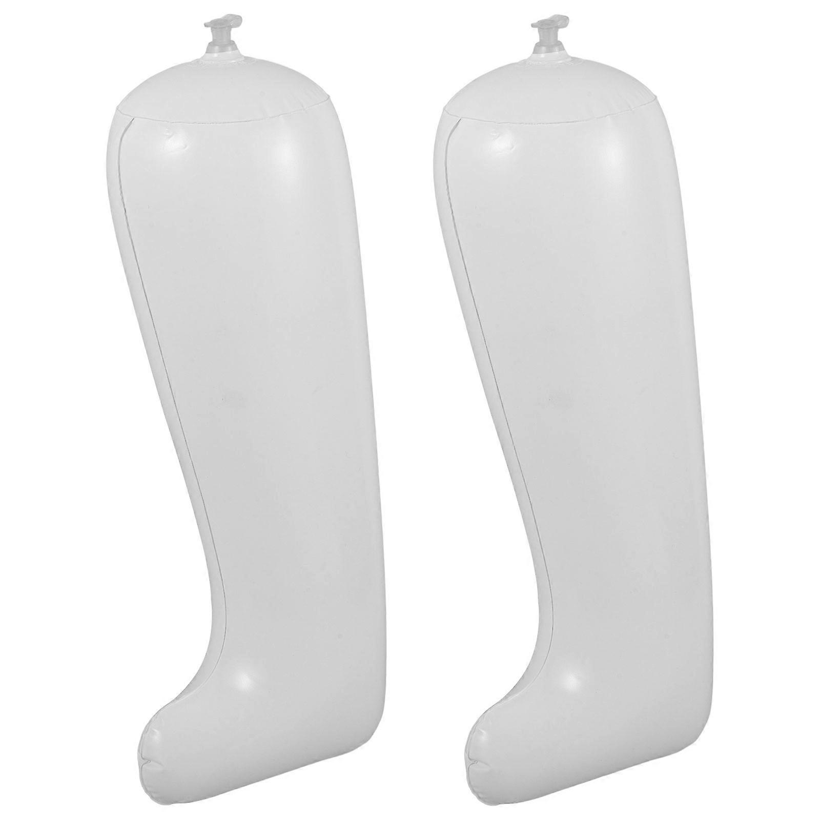 Inflatable Shoe Stretcher For Boot Maintenance 12.38X5.31X0.08in Storage Durable Material 1 Pair