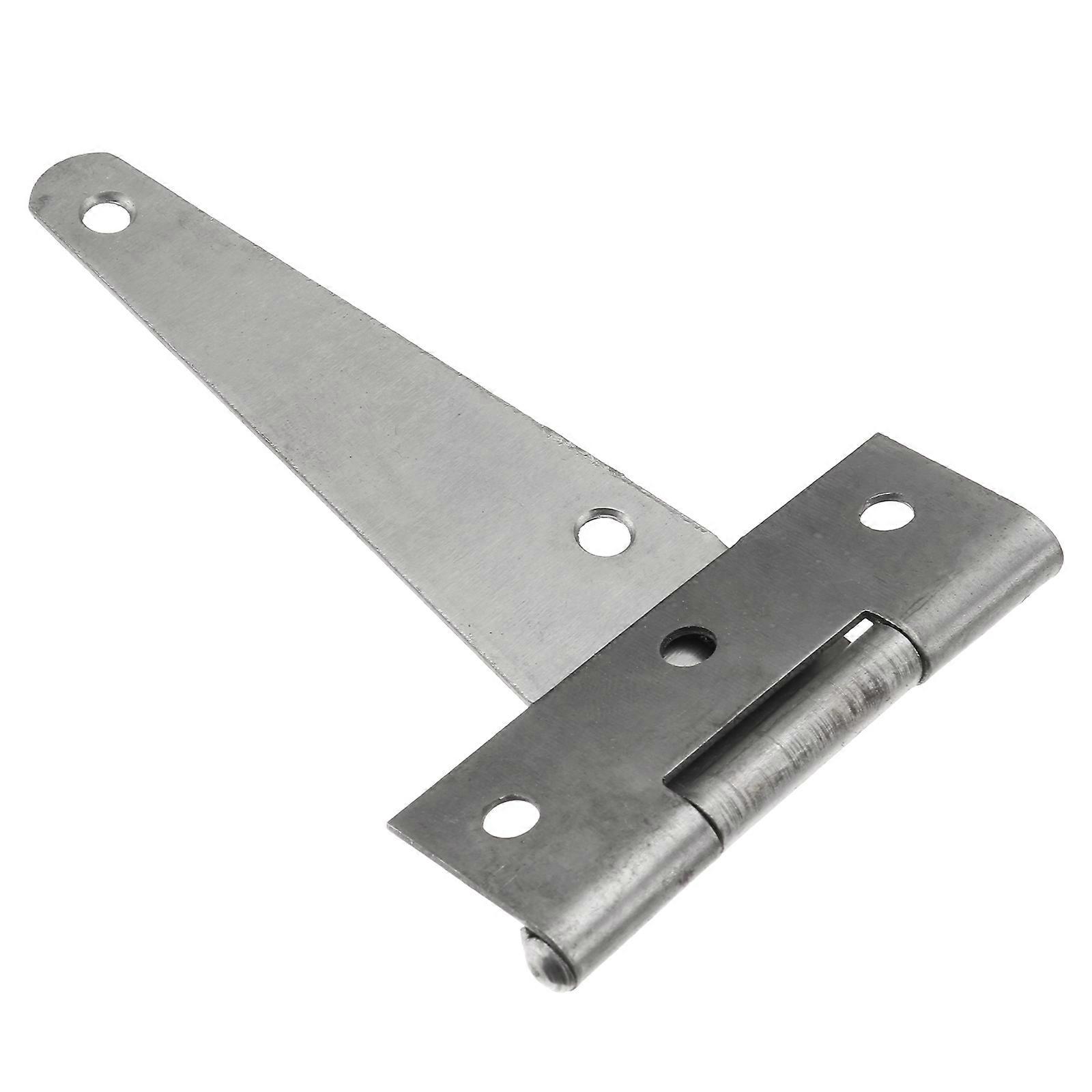 Durable 6Pcs T Shape Hinges For Cabinet Assembly Ideal For Homeowners And Carpenters In Silver Finish