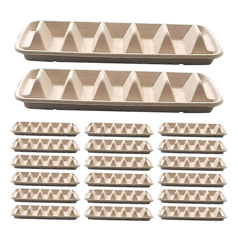 25pcs Paper Taco Holders Tray for Tacos, Burritos – for Parties & Gatherings