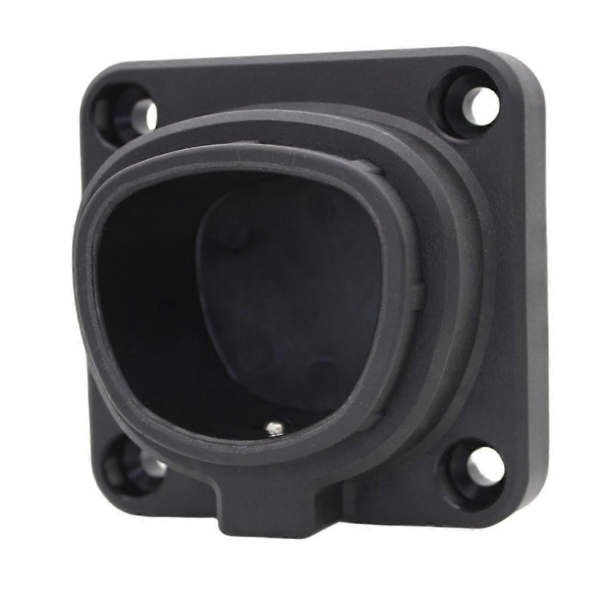 EV Charger Nozzle Dock with Automatic Lock and Reinforcing Ribs Wall-Mount for NACS & Connectors