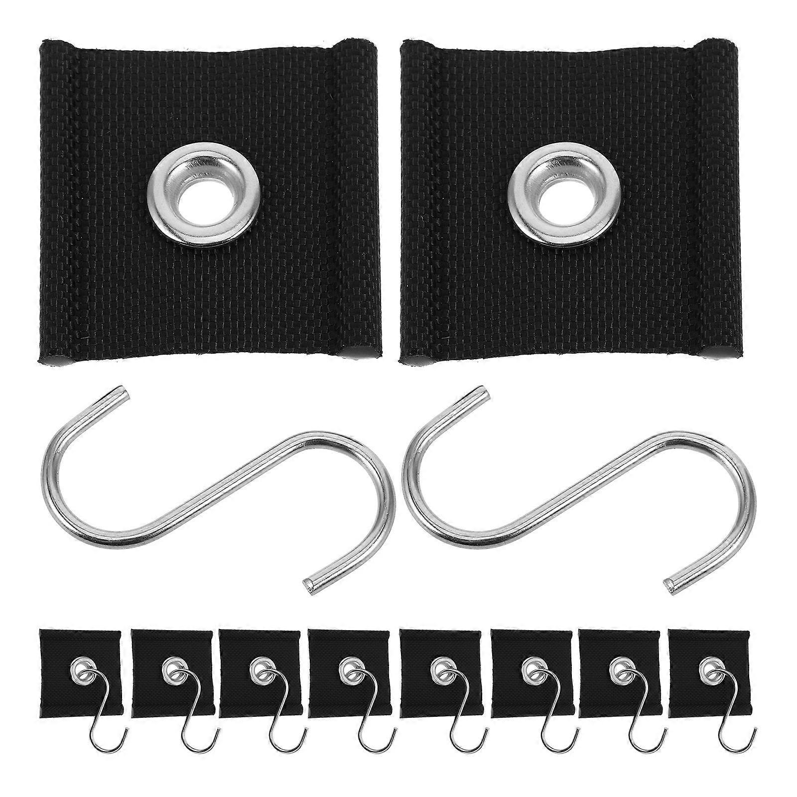 RV Awning Light Holders Sturdy Clips Suitable For Camping Outdoor Decorations 10 Sets Easy Installation